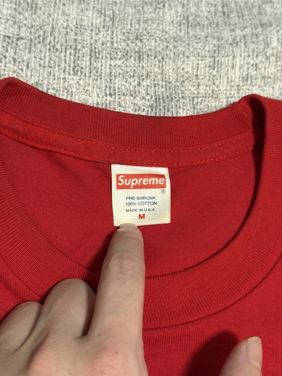 Supreme Supreme buju banton tee T-shirt red Size US M / EU 48-50 / 2 - 3 Thumbnail