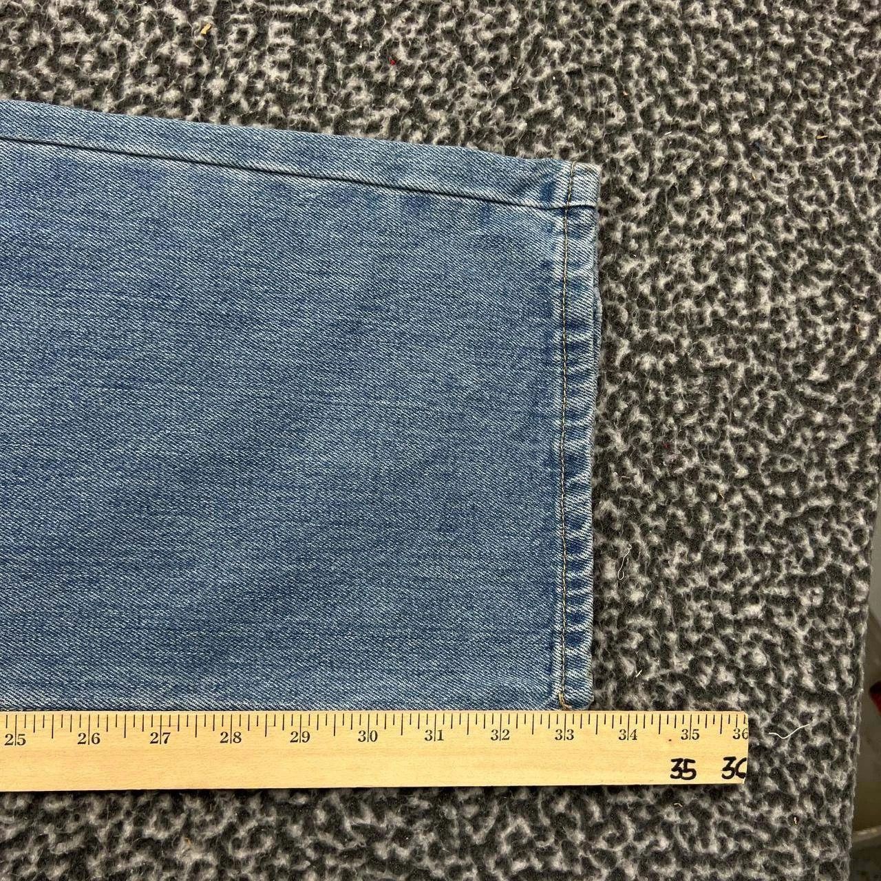 Other Tilt Jeans Women 11 Long Faded Straight Denim Cotton 34x34 Size 34" / US 12 / IT 48 - 4 Thumbnail
