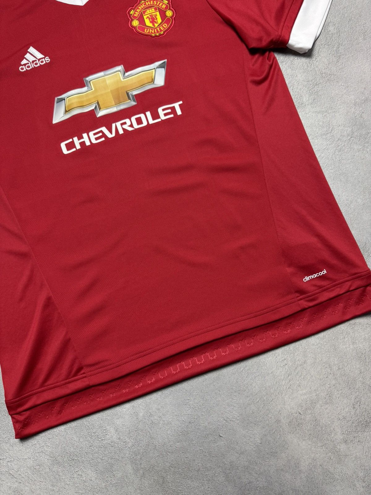 Adidas Manchester United 2015 2016 Home Shirt Soccer Jersey Adidas Size US XL / EU 56 / 4 - 4 Thumbnail