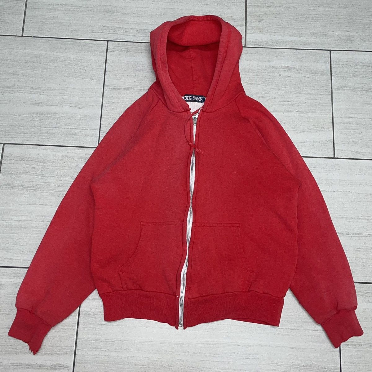 Vintage Big Yank Vintage Thermal Zip Up Sweatshirt Size US M / EU 48-50 / 2 - 6 Thumbnail