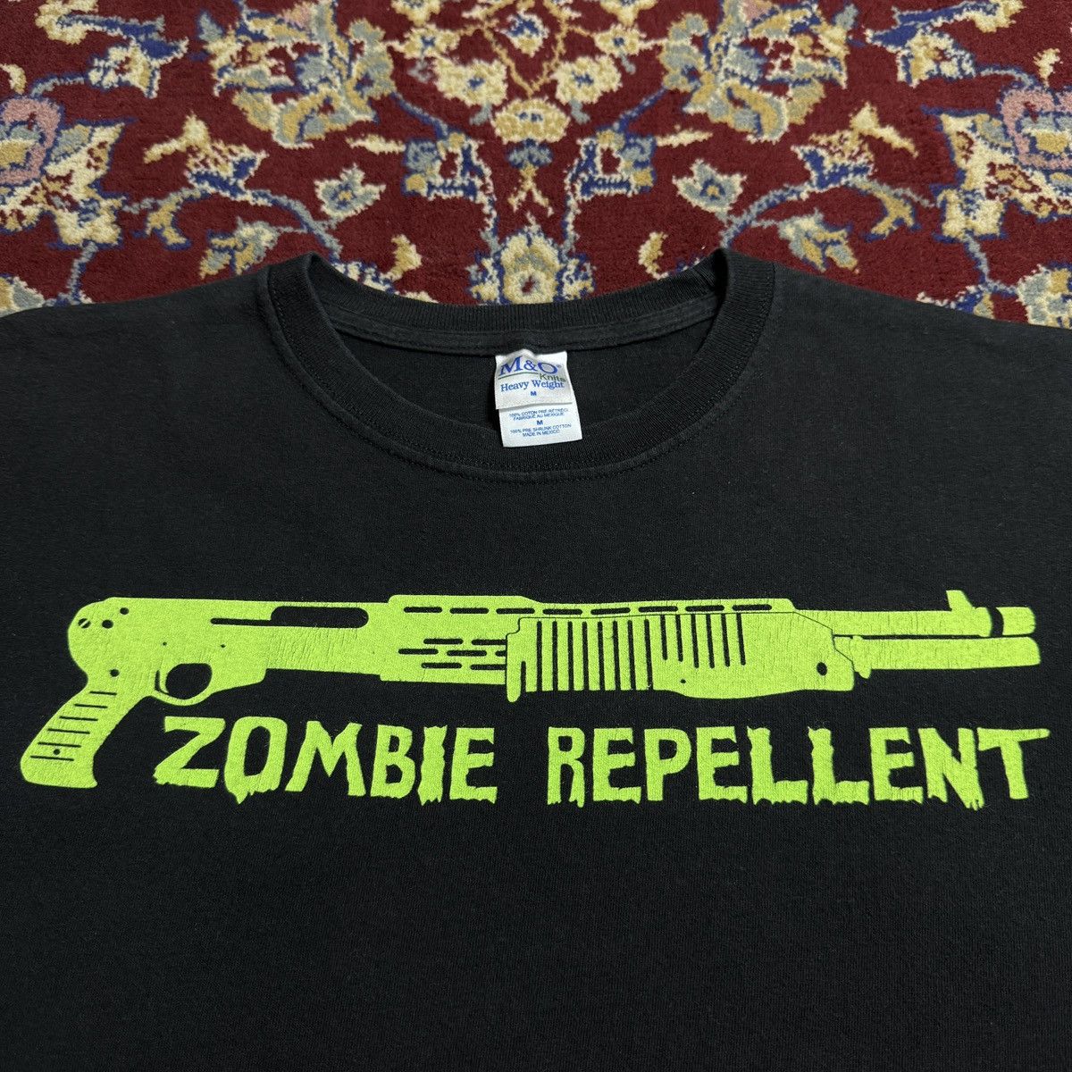 Resident Evil Zombie Repellent Capcom video game promo tee