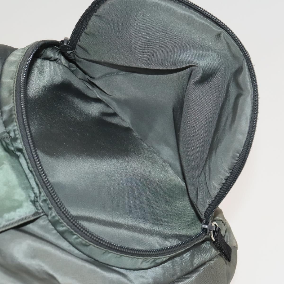 Prada PRADA Backpack Nylon Khaki Silver Size ONE SIZE - 10 Thumbnail