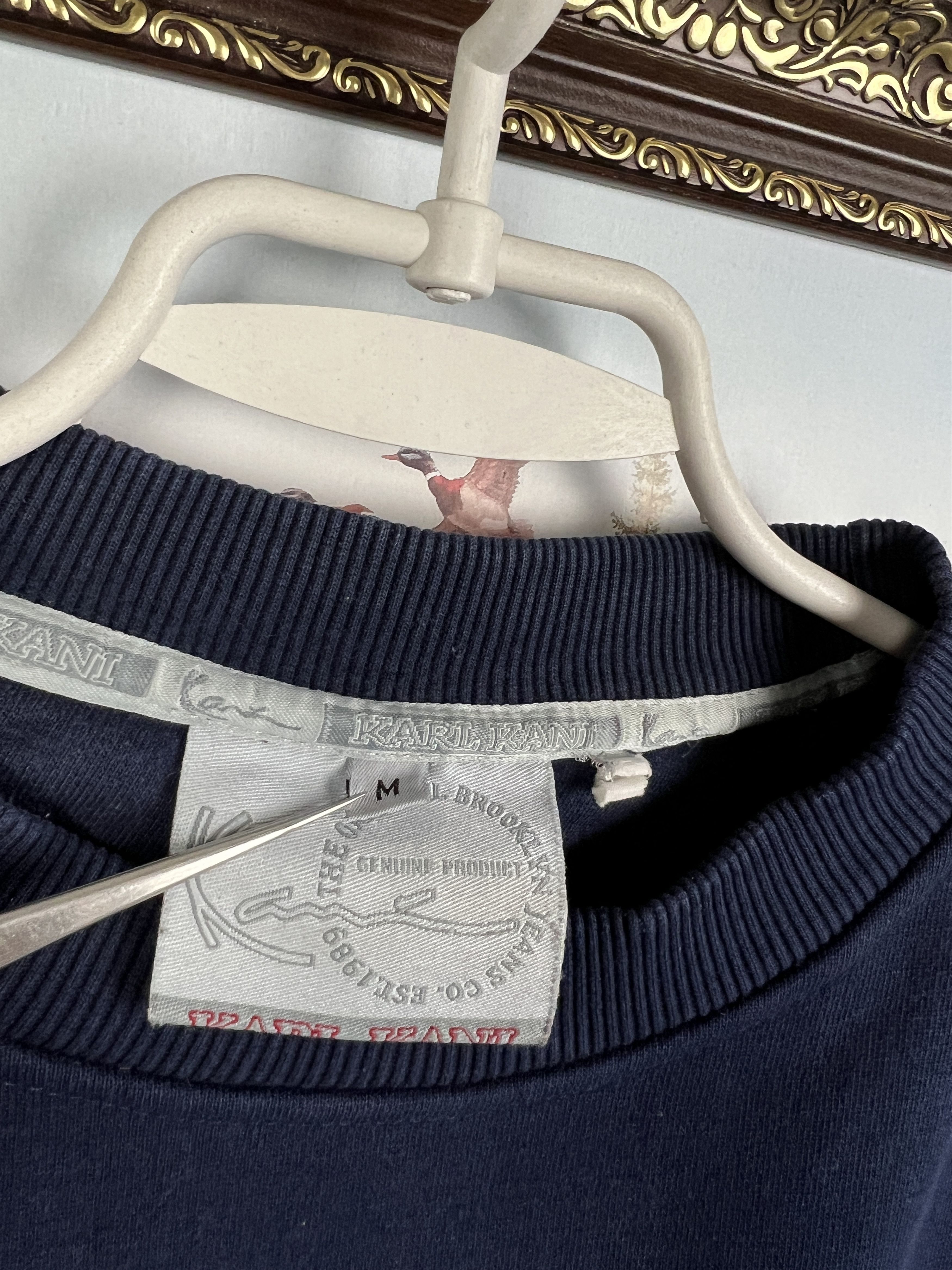 Karl Kani Vintage Crewneck Sweatshirt Big Logo Over Print Rare Size US M / EU 48-50 / 2 - 10 Thumbnail