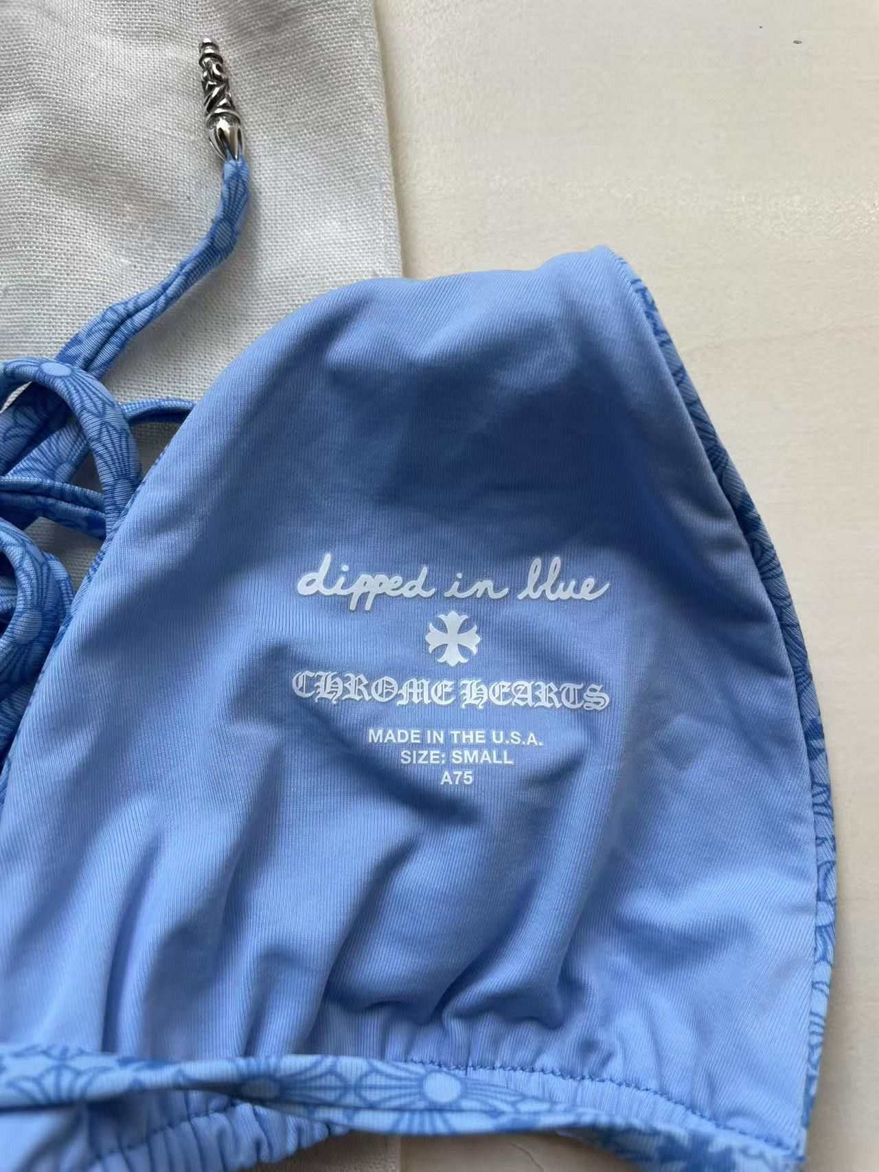 Chrome Hearts Chrome Hearts Dipped In Blue Bikini Size S / US 4 / IT 40 - 11 Thumbnail