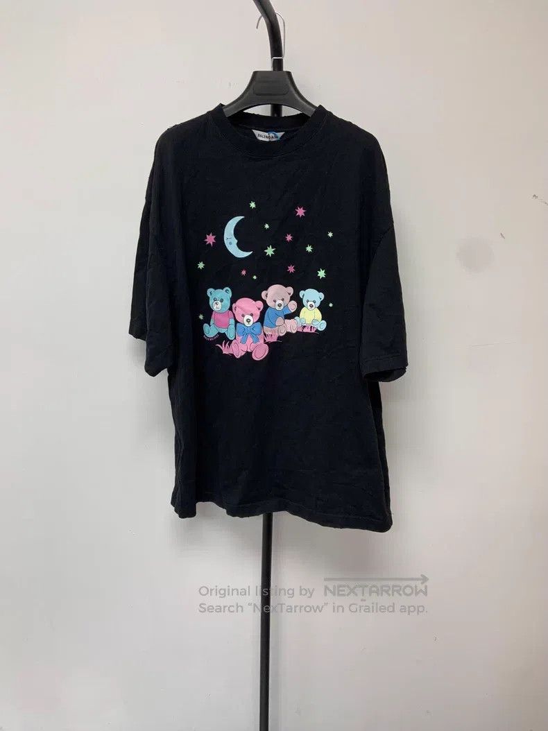 Balenciaga Balenciaga Alphabet Printed Short Sleeve T-Shirt (Women's, Size L / US 10 / IT 46 - 1 Thumbnail