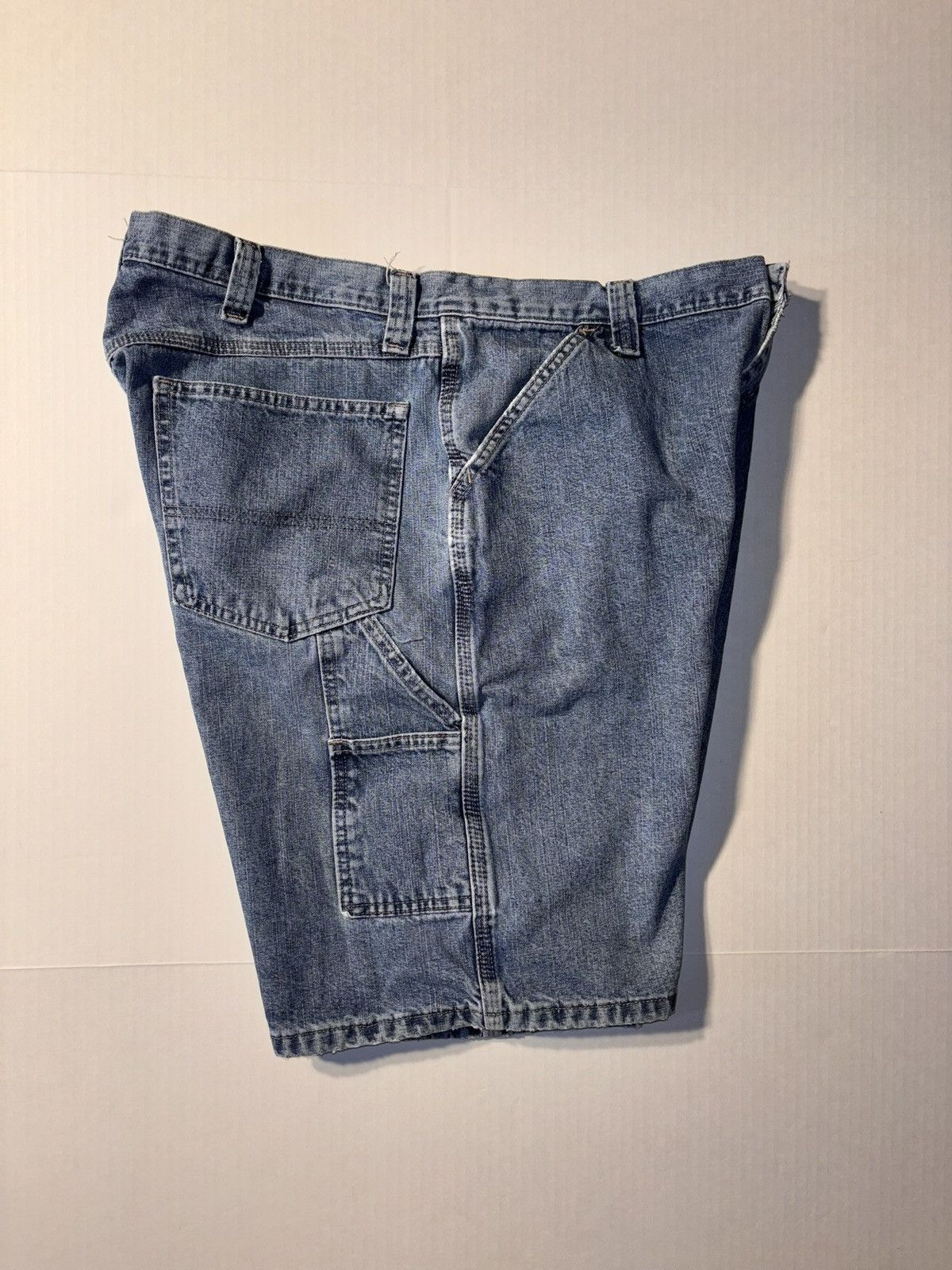 Wrangler Vtg Wrangler Carpenter Denim Shorts Y2K Jorts Workwear 38 Size US 38 / EU 54 - 2 Thumbnail