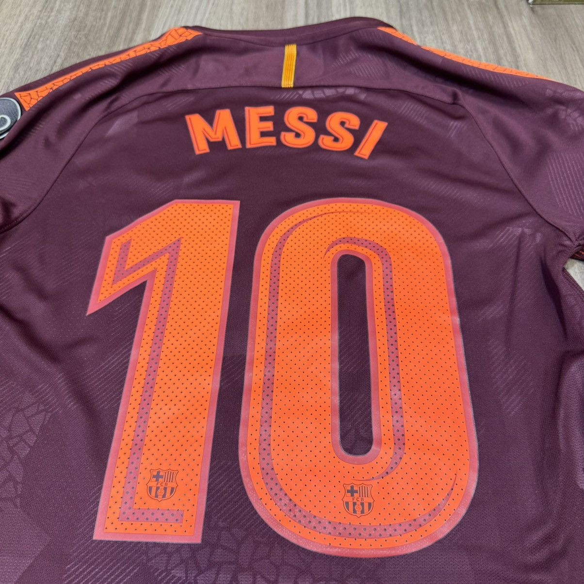Nike Barcelona 17/18 third away shirt #10 Messi Size US S / EU 44-46 / 1 - 4 Thumbnail
