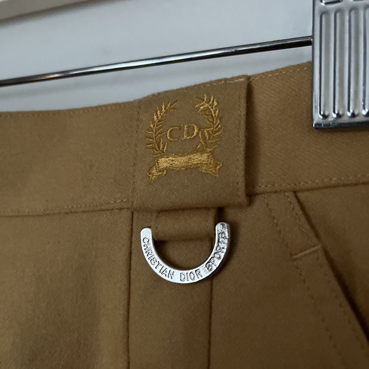 Dior Dior Sport Wool Skirt Y2K 90s Size 26" / US 2 / IT 38 - 3 Thumbnail