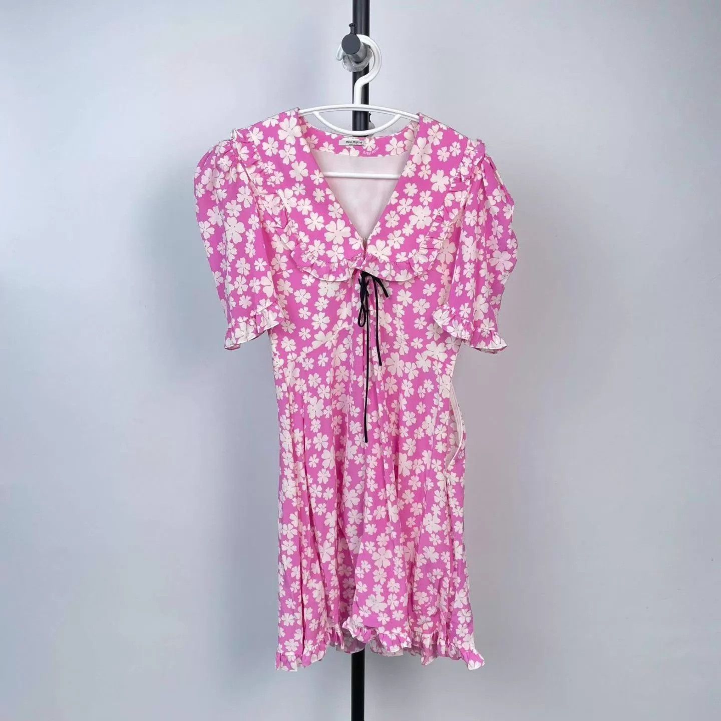 Miu Miu MIU MIU floral dress women's Size S / US 4 / IT 40 - 1 Thumbnail