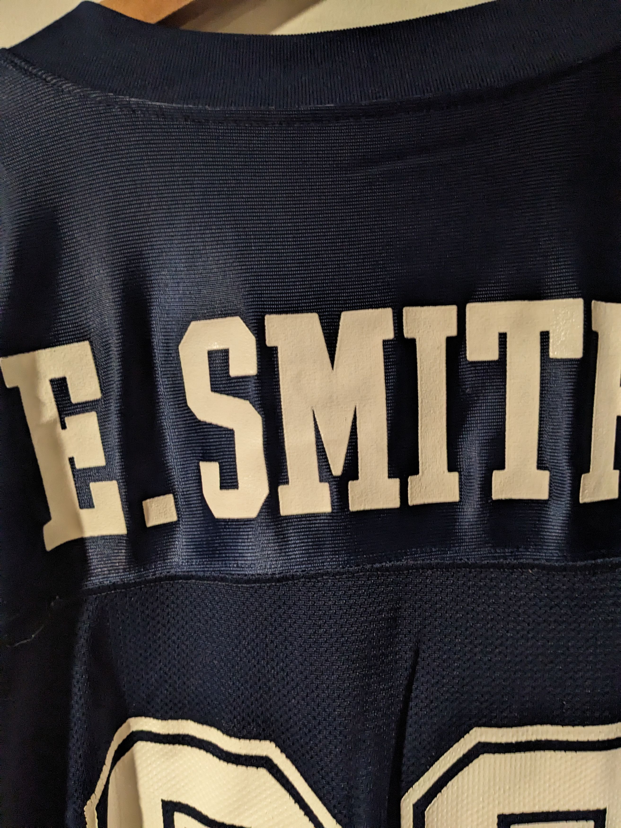 NFL × Vintage Vintage 90s E. Smith Dallas Cowboy Reversible Size 48 Jersey Size US XL / EU 56 / 4 - 3 Thumbnail