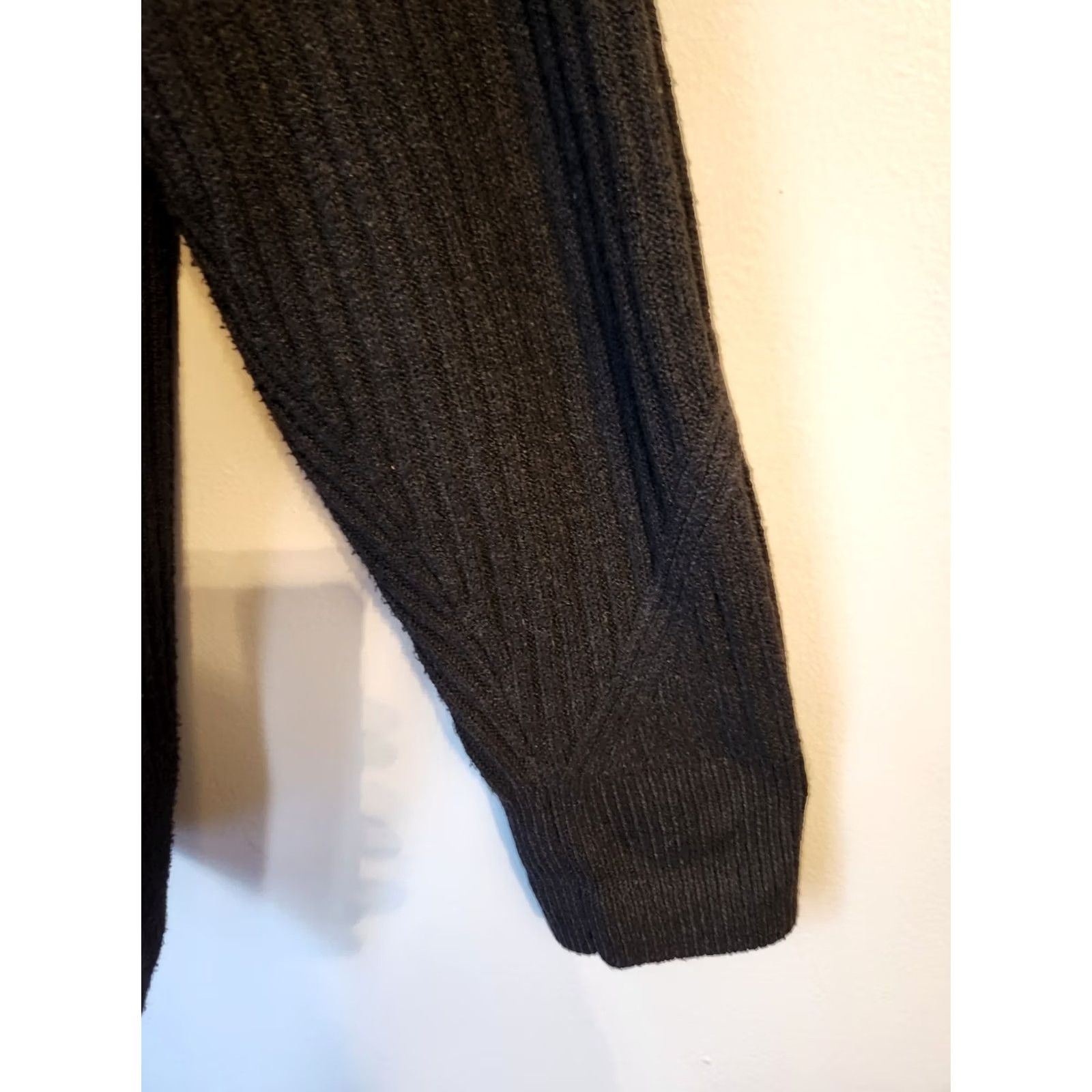 Vintage Simply Vera Vera Wang Sweater Solid Black Ribbed Knit 2X XXL Womens Size XXL / US 16-18 / IT 52-54 - 5 Thumbnail