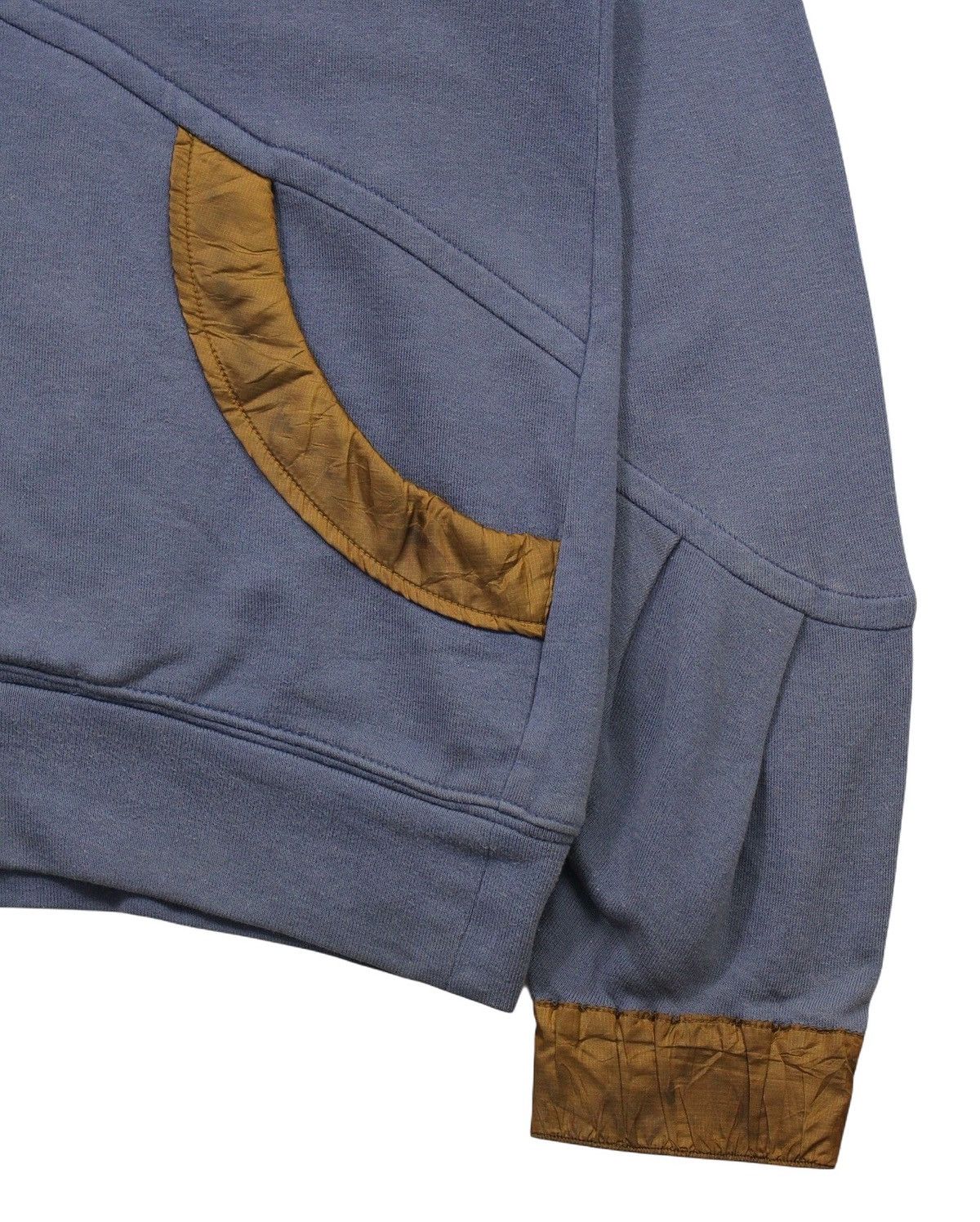 Issey Miyake × Japanese Brand × mercibeaucoup SS2013 MERCIBEAUCOUP TWO-TONE PANEL HOODIE Size S / US 4 / IT 40 - 5 Thumbnail