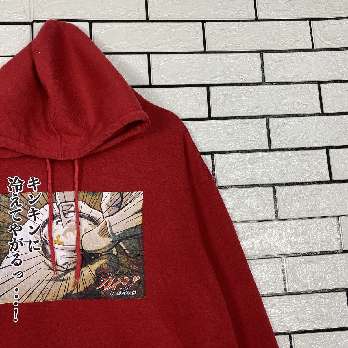Japanese Brand Hoodie Pull Over Sweater Cartoon Japan Big Logo Size US L / EU 52-54 / 3 - 7 Thumbnail