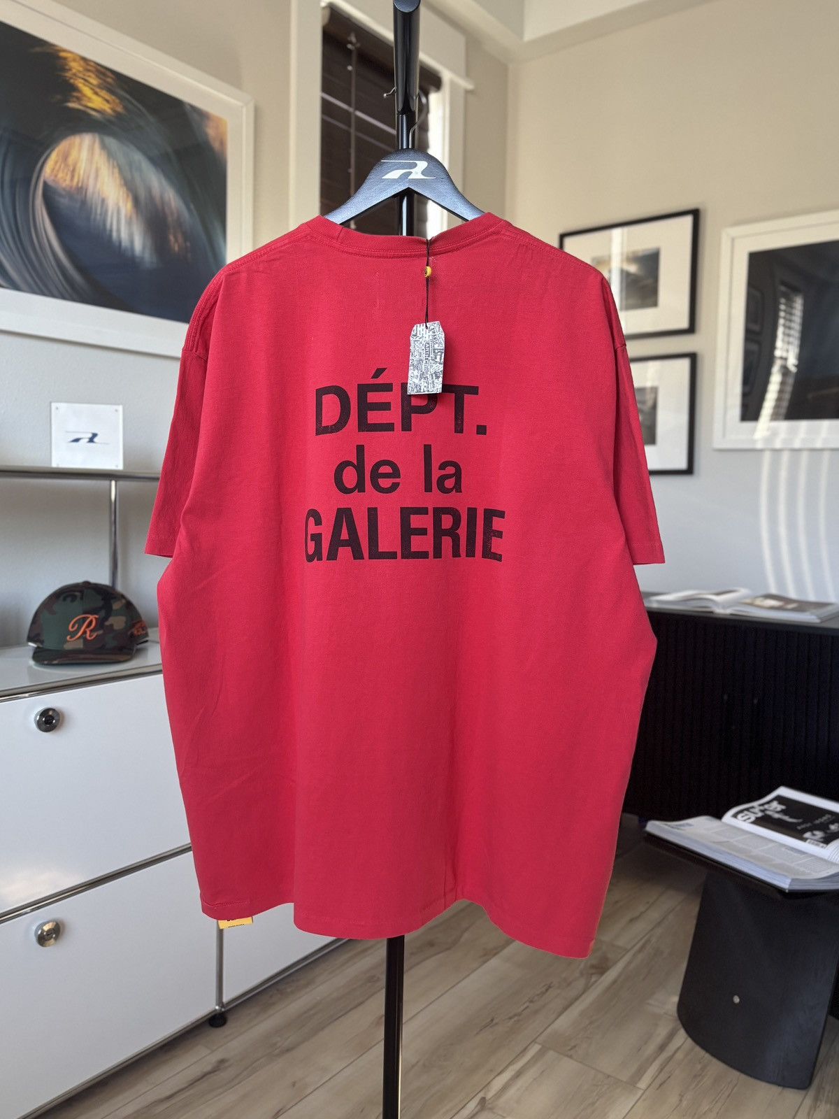 XXL | GALLERY DEPT | FADED FRENCH LOGO TEE