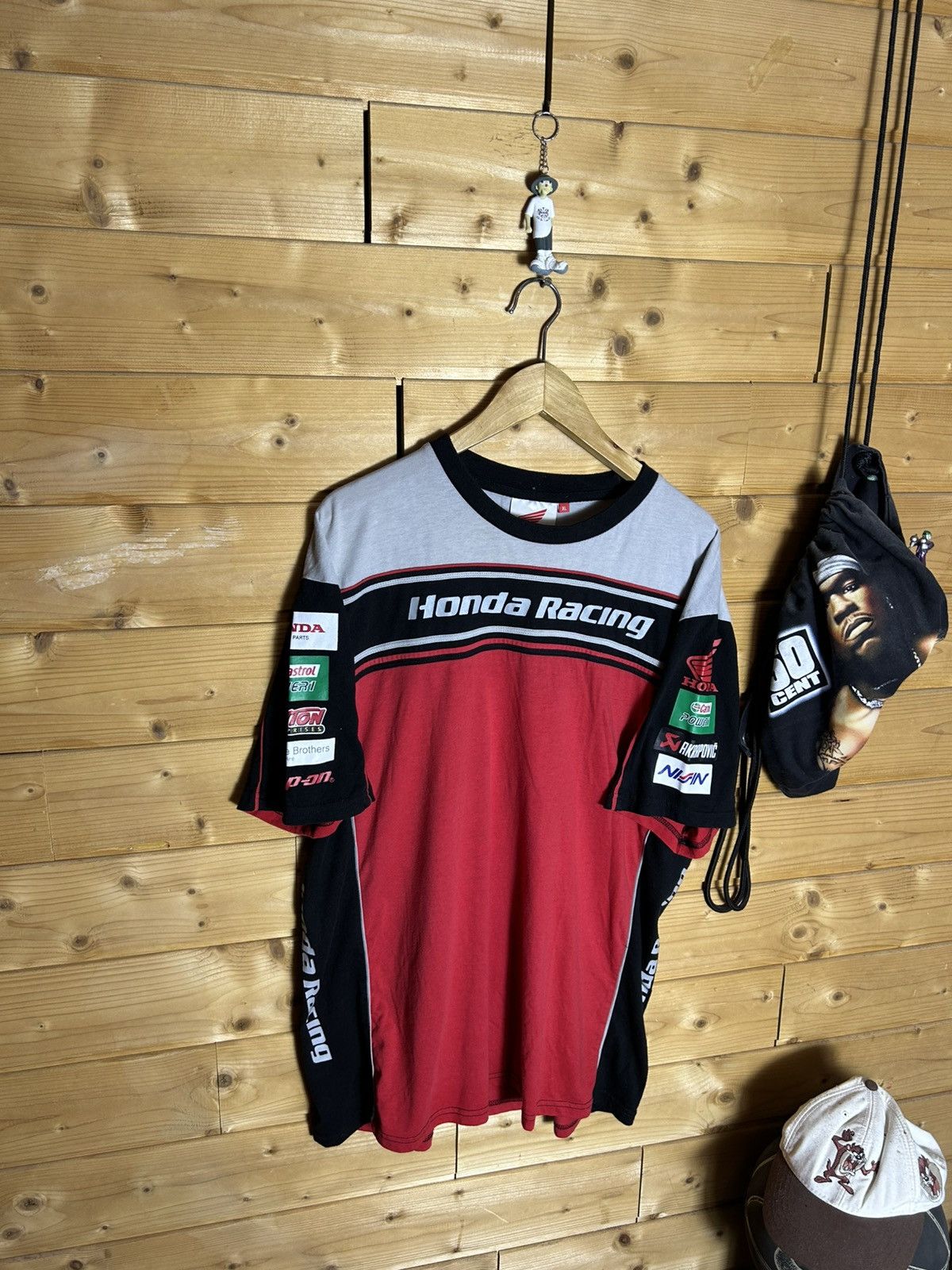 Honda Honda racing t shirt Size US XL / EU 56 / 4 - 3 Thumbnail