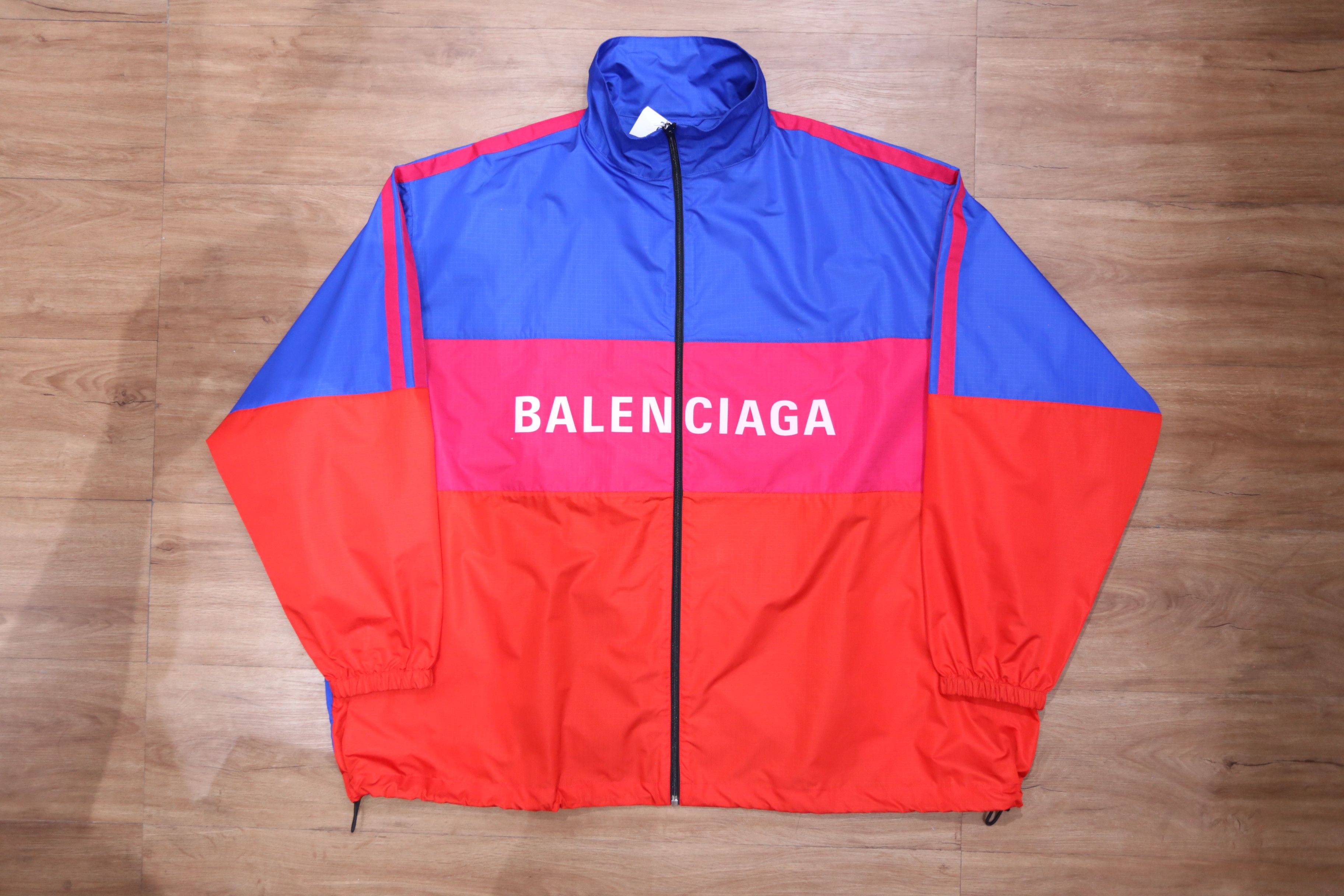 Balenciaga Balenciaga DG S S 19 Color Block Windbreaker Grailed