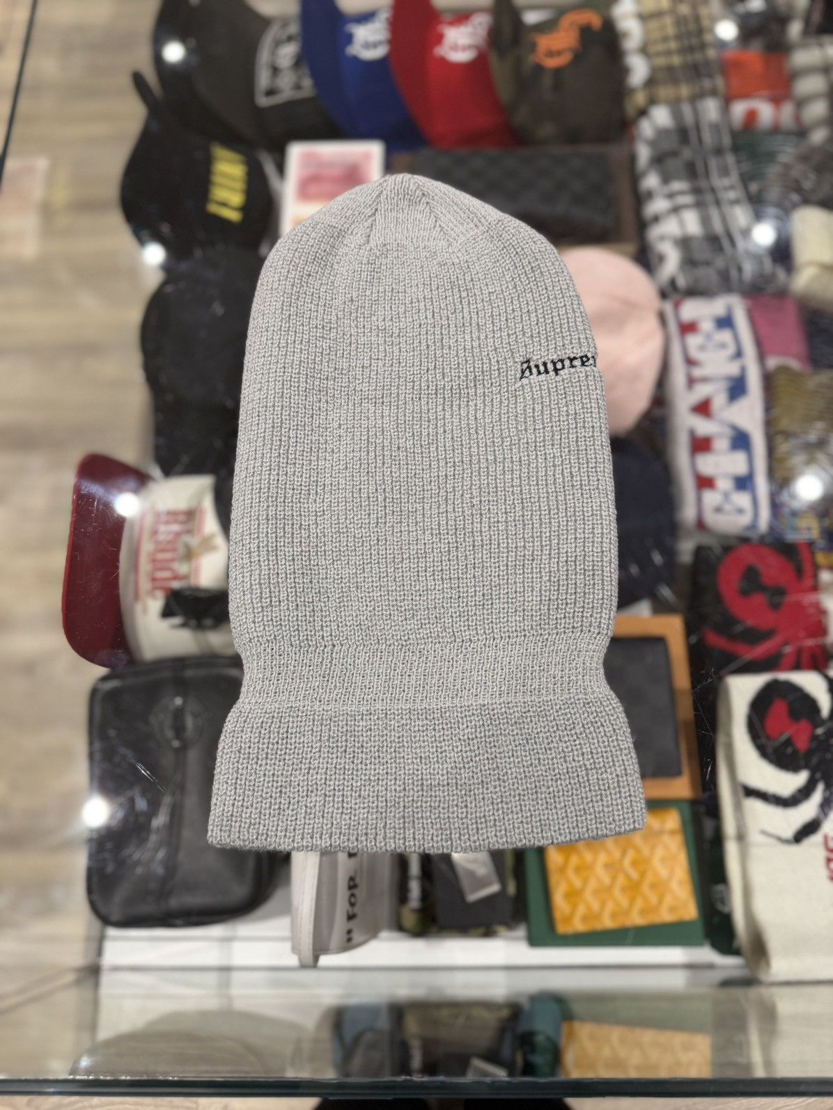 Supreme Supreme Reflective Balaclava Grey Size ONE SIZE - 2 Thumbnail