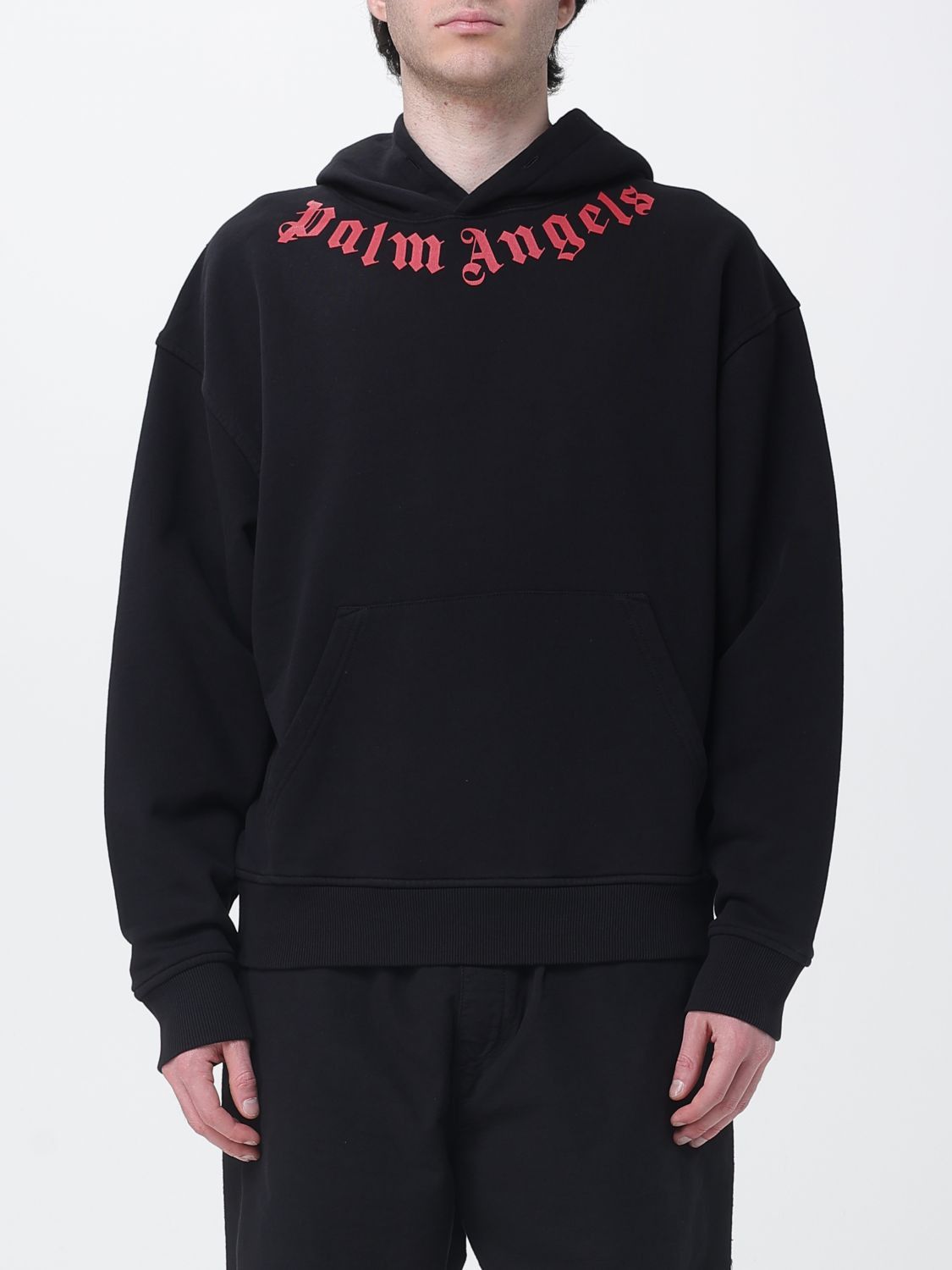 Palm Angels Palm Angels Sweatshirt Men Black Size US S / EU 44-46 / 1 - 1 Thumbnail