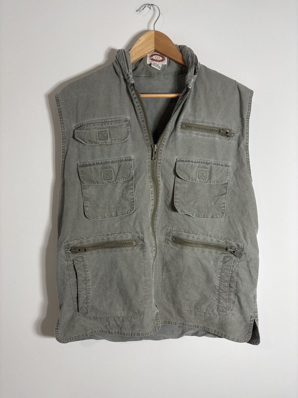 Banana Republic Vintage Banana Republic Vest Fisherman Safari Flaws Size L Size US L / EU 52-54 / 3 - 1 Thumbnail