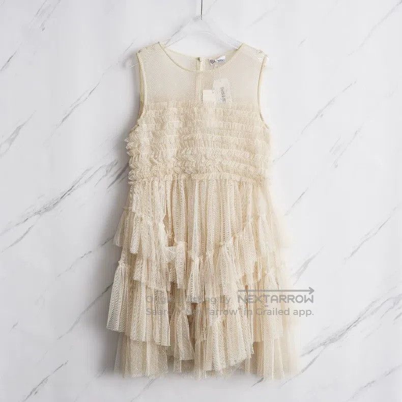 Valentino Valentino Women's mesh sleeveless dress Size M / US 6-8 / IT 42-44 - 1 Thumbnail