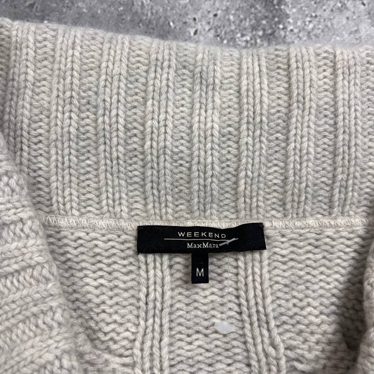 Weekend Max Mara Max Mara Weekend Wool Short Sleeve Cardigan Women’s Size M Size M / US 6-8 / IT 42-44 - 4 Thumbnail