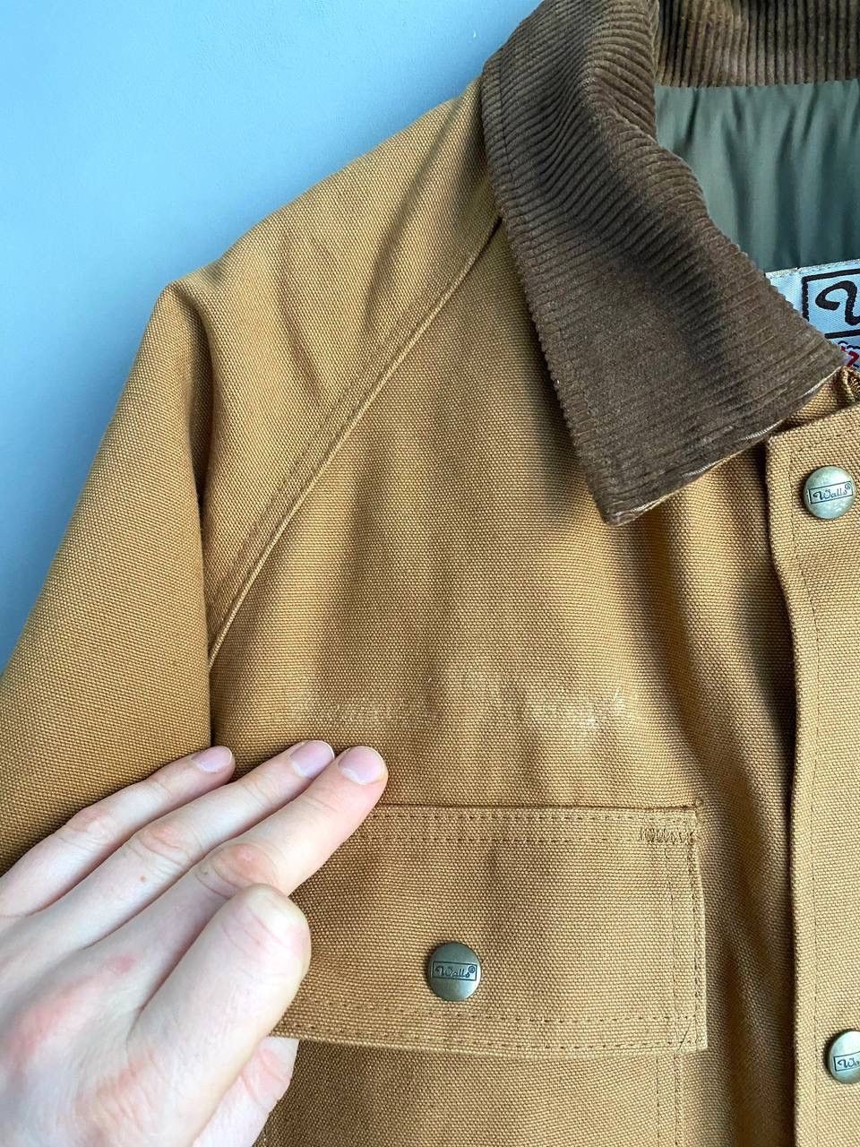 Walls Walls American Vintage Work Canvas Jacket, Sz L, Made in USA Size US L / EU 52-54 / 3 - 7 Thumbnail