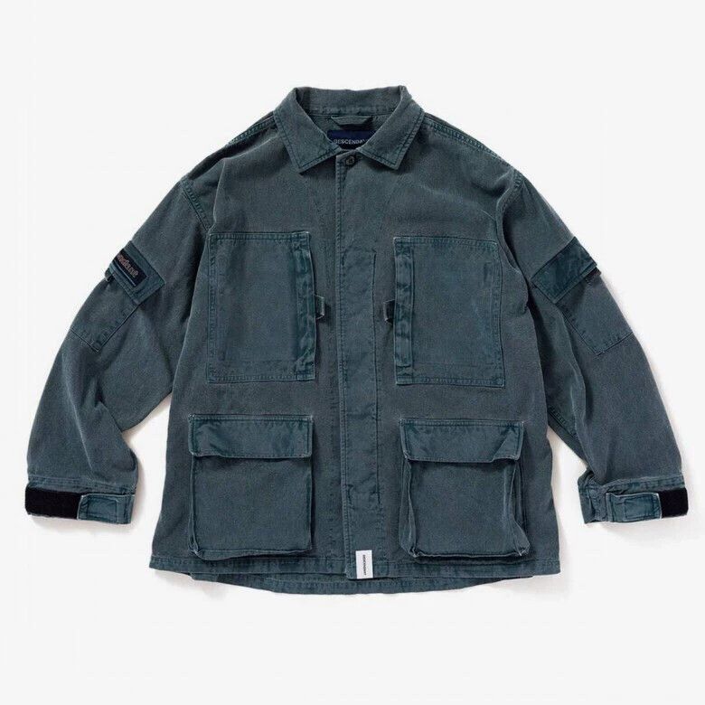 Descendant DESCENDANT DWU TWILL JACKET Smoke Blue 19AW 2 Size US M / EU 48-50 / 2 - 1 Thumbnail