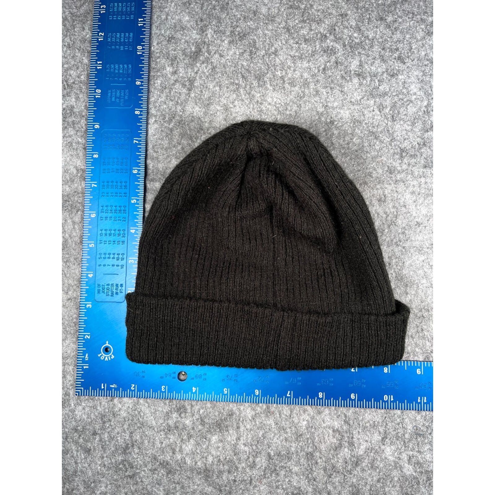 Champion Champion Headwear Beanie Adult One Size Black Knit 100% Acrylic Ski Hat Unisex Mens Womens Beanie Outlet Casual Winter Accessories Size ONE SIZE - 4 Thumbnail