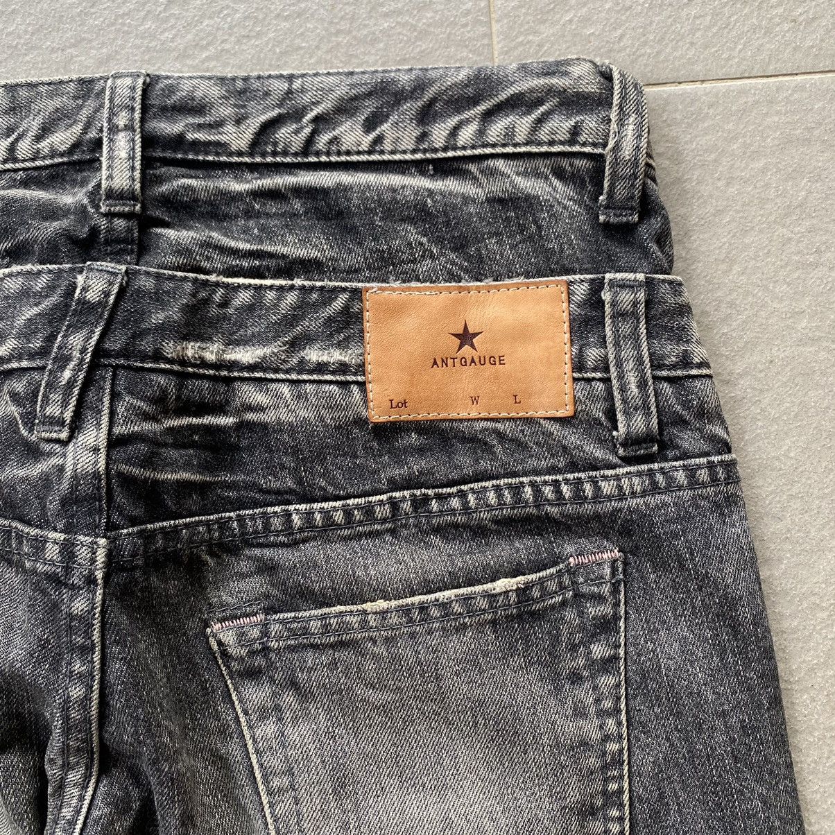 Japanese Brand × Jean Antgauge double waist denim Size US 29 - 12 Thumbnail