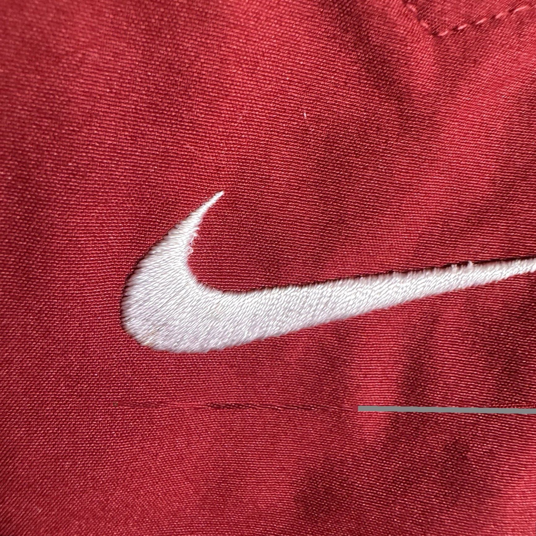 Nike Nike Oklahoma Sooners Jacket Mens XL Windbreaker Pullover Swoosh OU Red 90s Sports Activewear Mens XL Nike Center Swoosh OU Windbreaker Pullover Size US XL / EU 56 / 4 - 5 Thumbnail