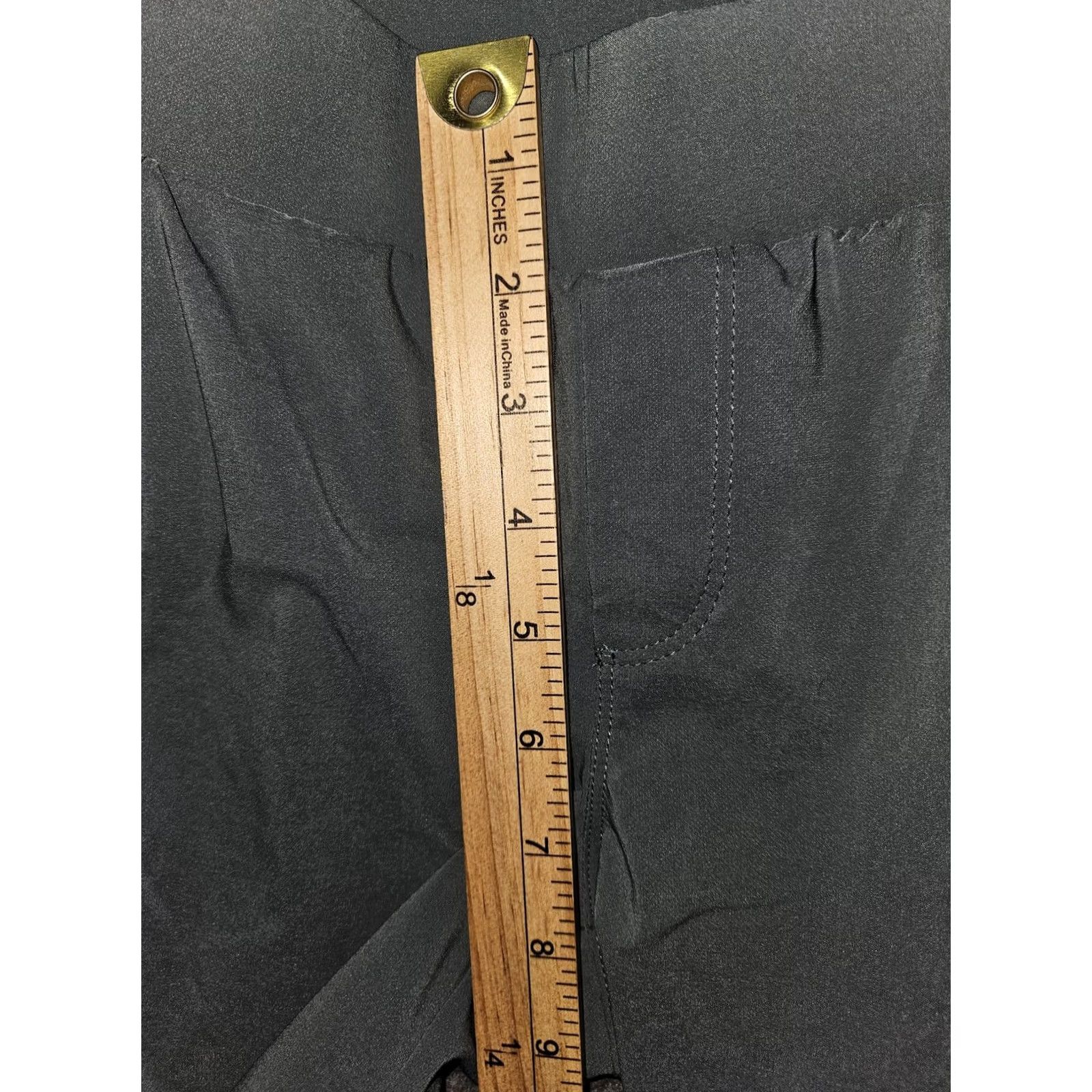 Eddie Bauer Eddie Bauer Pants Womens P2 Gray Ankle Hiking Slim Pull On Elastic Waist Stretch Size 26" / US 2 / IT 38 - 4 Thumbnail