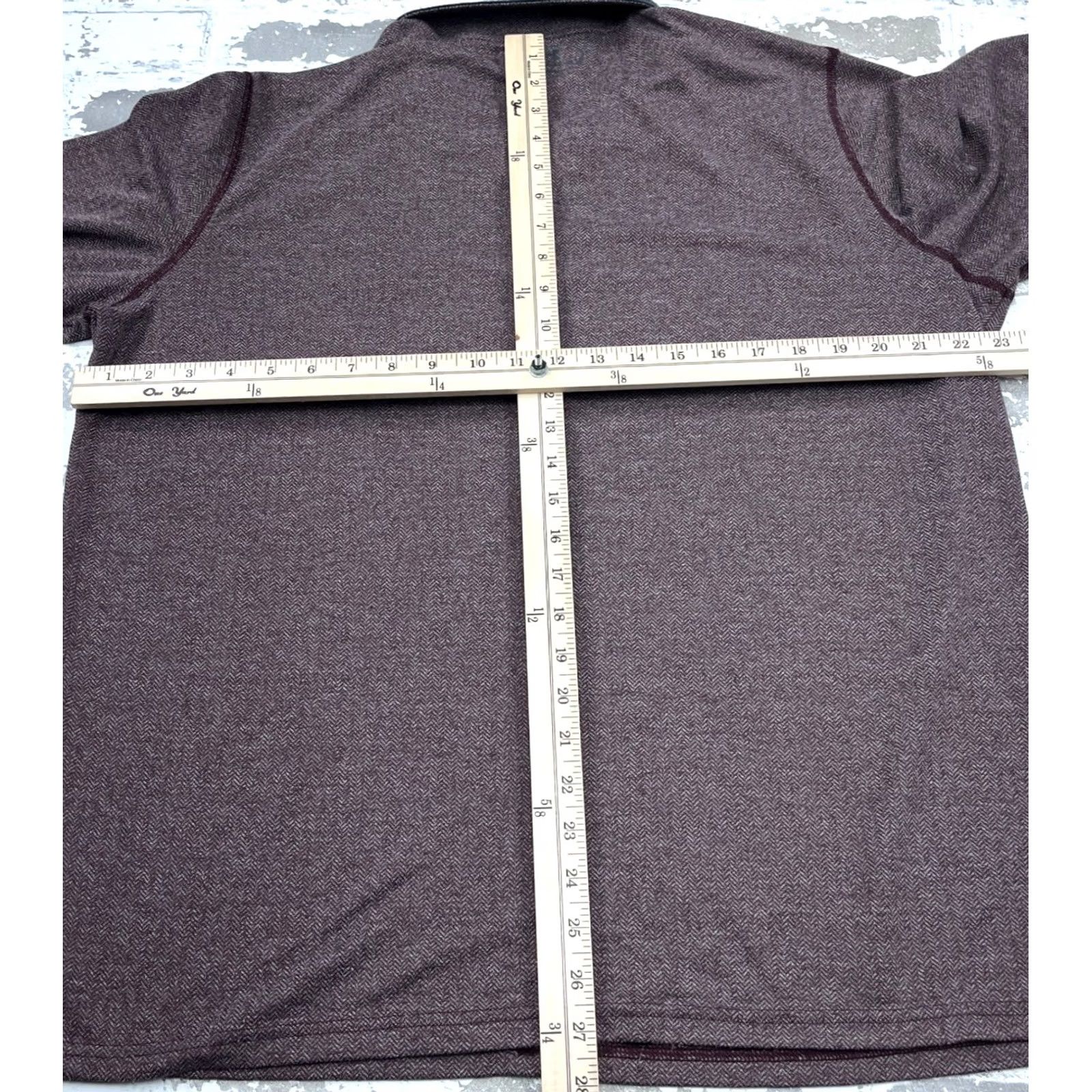 Under Armour Under armour Shirt Mens XL Red Men Maroon Pullover Quarter Zio Herringbone Threadborne Size US XL / EU 56 / 4 - 7 Thumbnail
