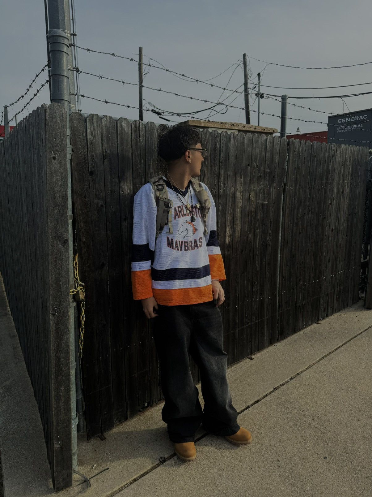 Vintage Vintage University Of Arlington Hockey Jersey Size US L / EU 52-54 / 3 - 4 Thumbnail