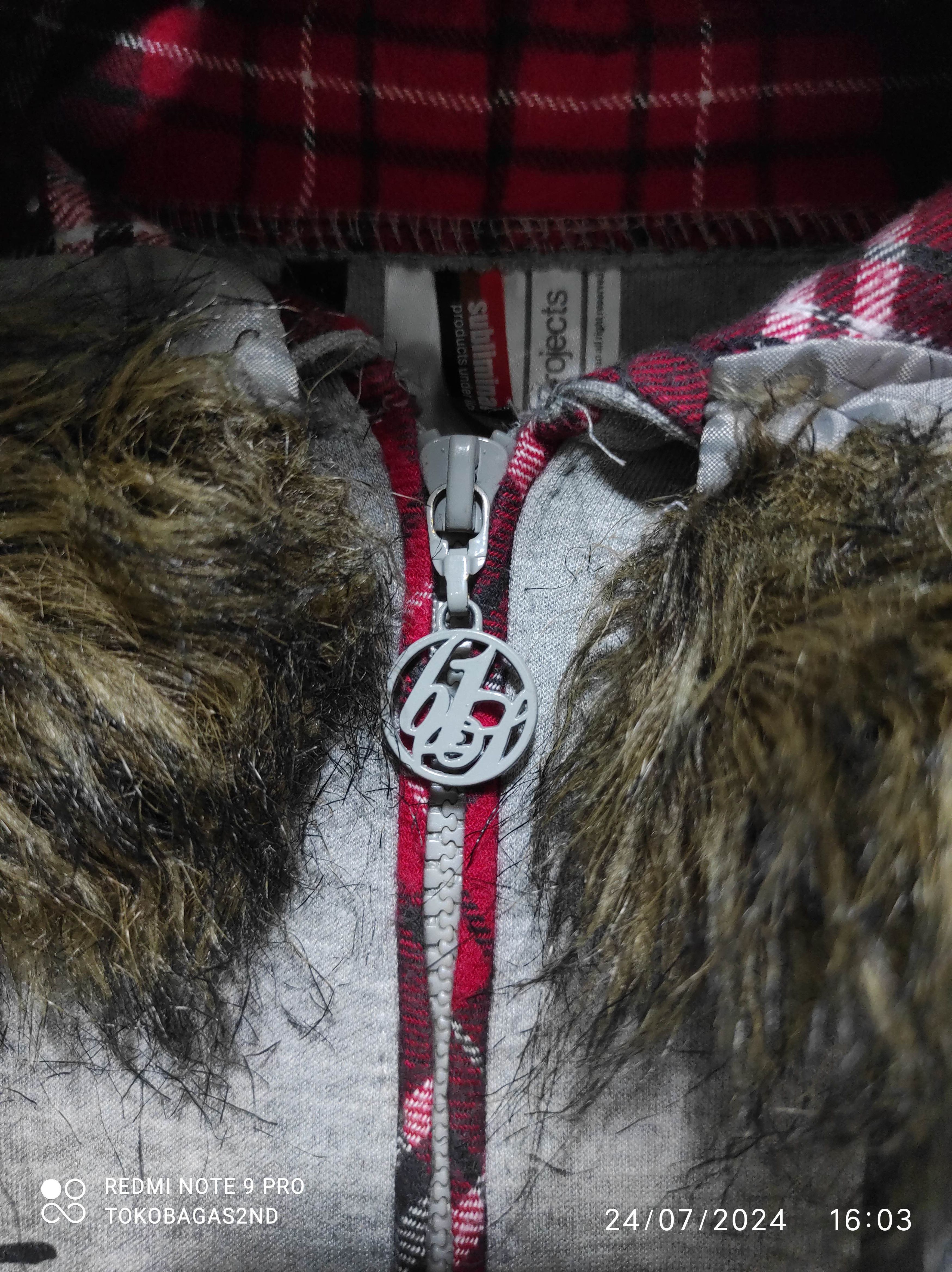 14th Addiction B one Soul Fur Hoodie Skull if six was nine style Size US L / EU 52-54 / 3 - 7 Thumbnail
