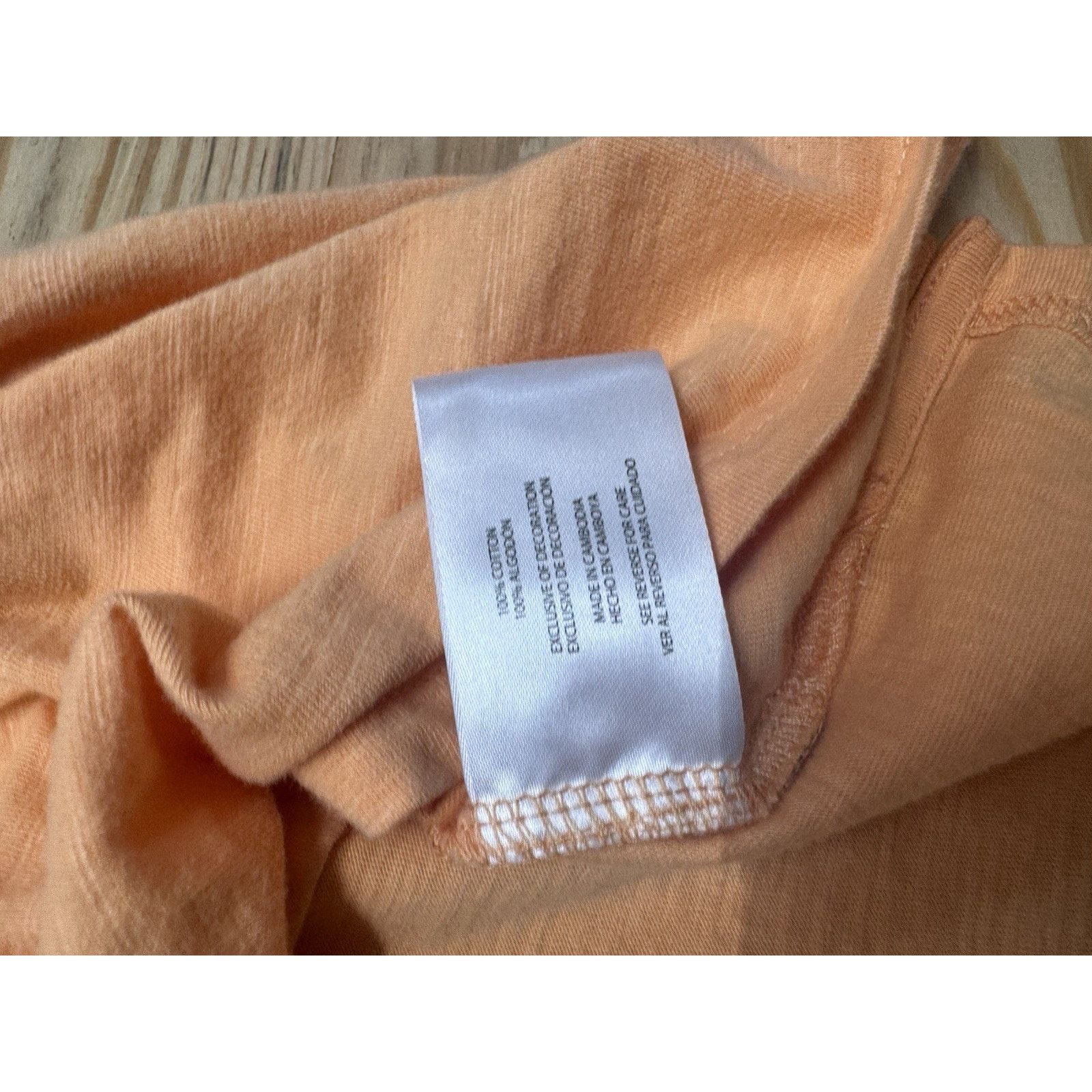 Gap Gap Men’s Henley T-Shirt Orange X-Large Buttons Casual Top Size US XL / EU 56 / 4 - 9 Thumbnail