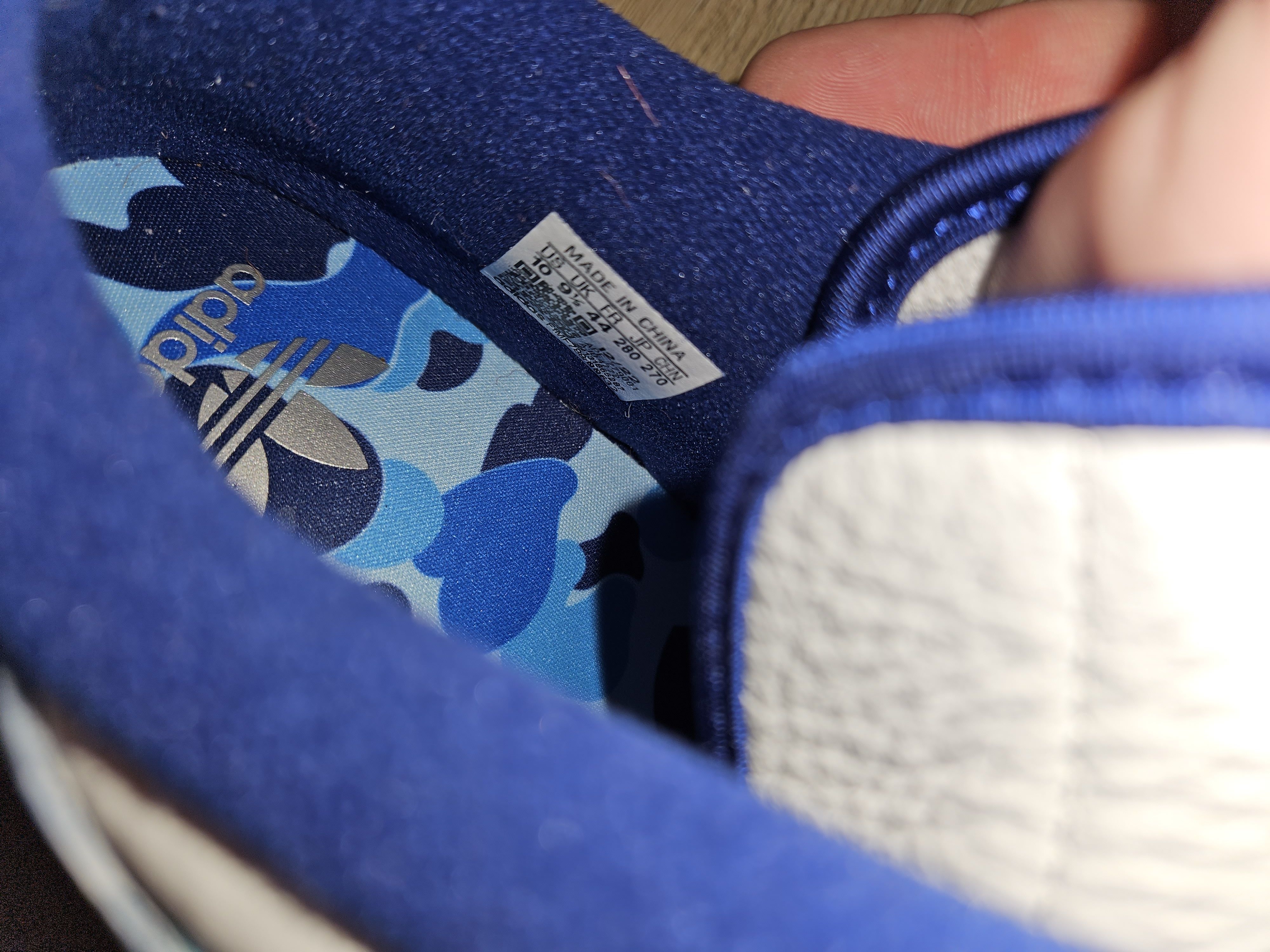 Adidas × Bape Bape x Adidas Forum Low 84 30th Anniversary Size US 11.5 / EU 44-45 - 9 Thumbnail