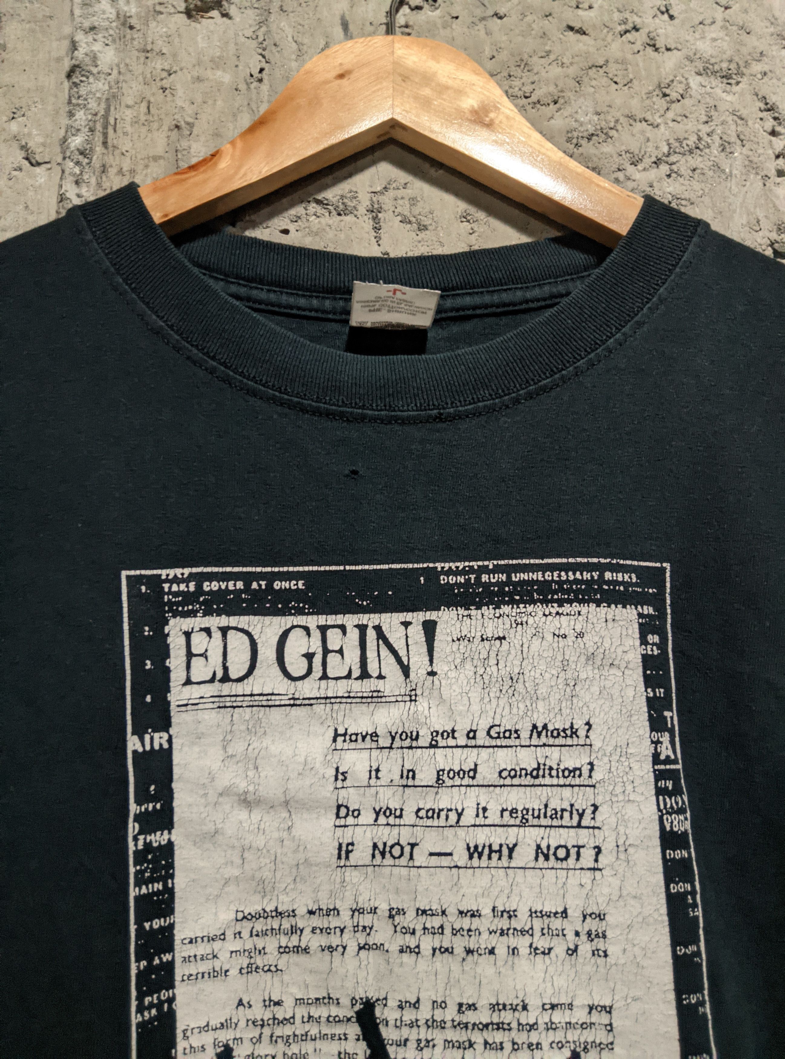 Other Vintage 2000s Ed gein mathcore grindcore t shirt Size US L / EU 52-54 / 3 - 2 Thumbnail