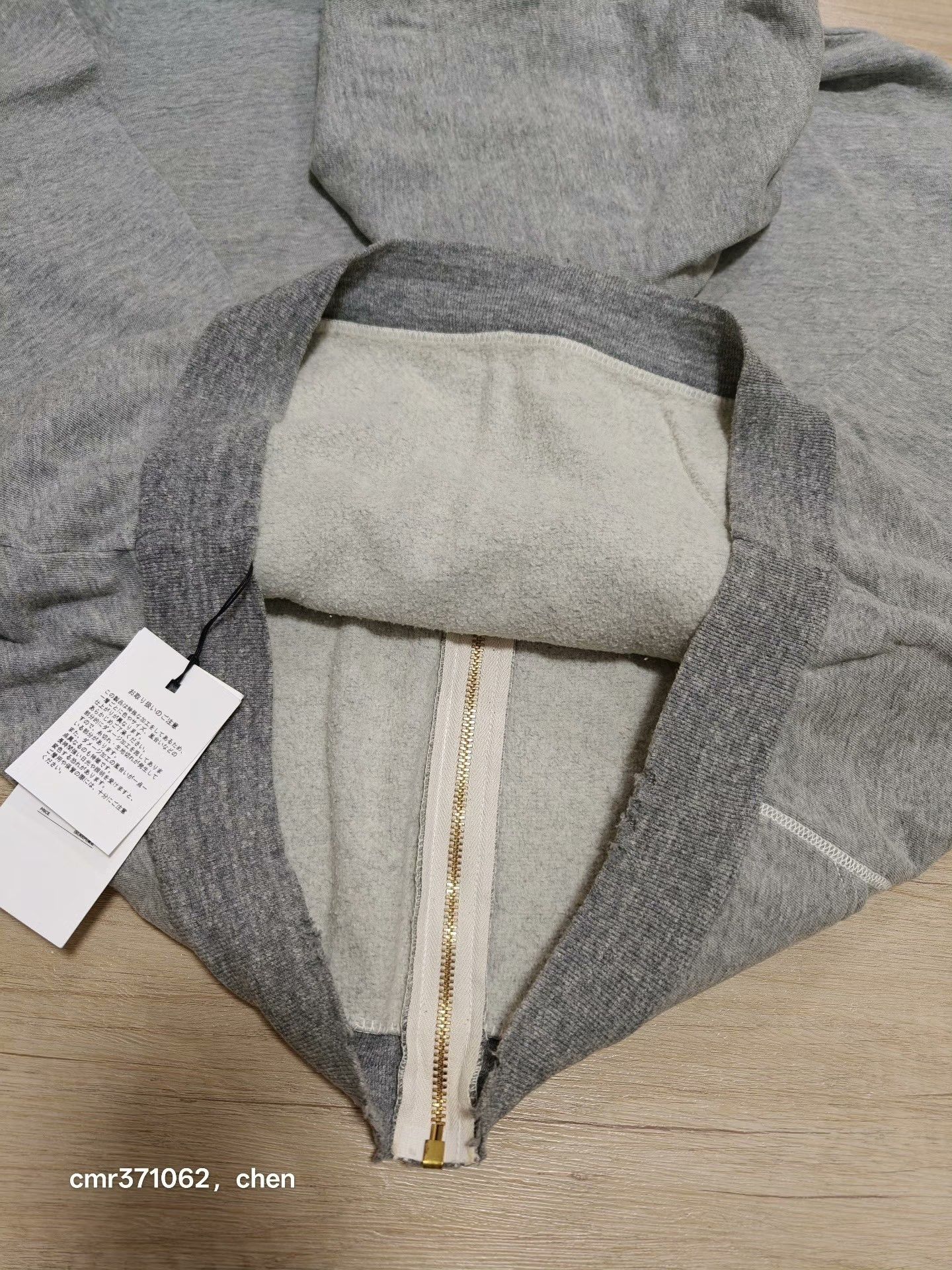 A.PRESSE A.PRESSE 26ss Light Weight Zip Hoodie Size US XL / EU 56 / 4 - 7 Thumbnail