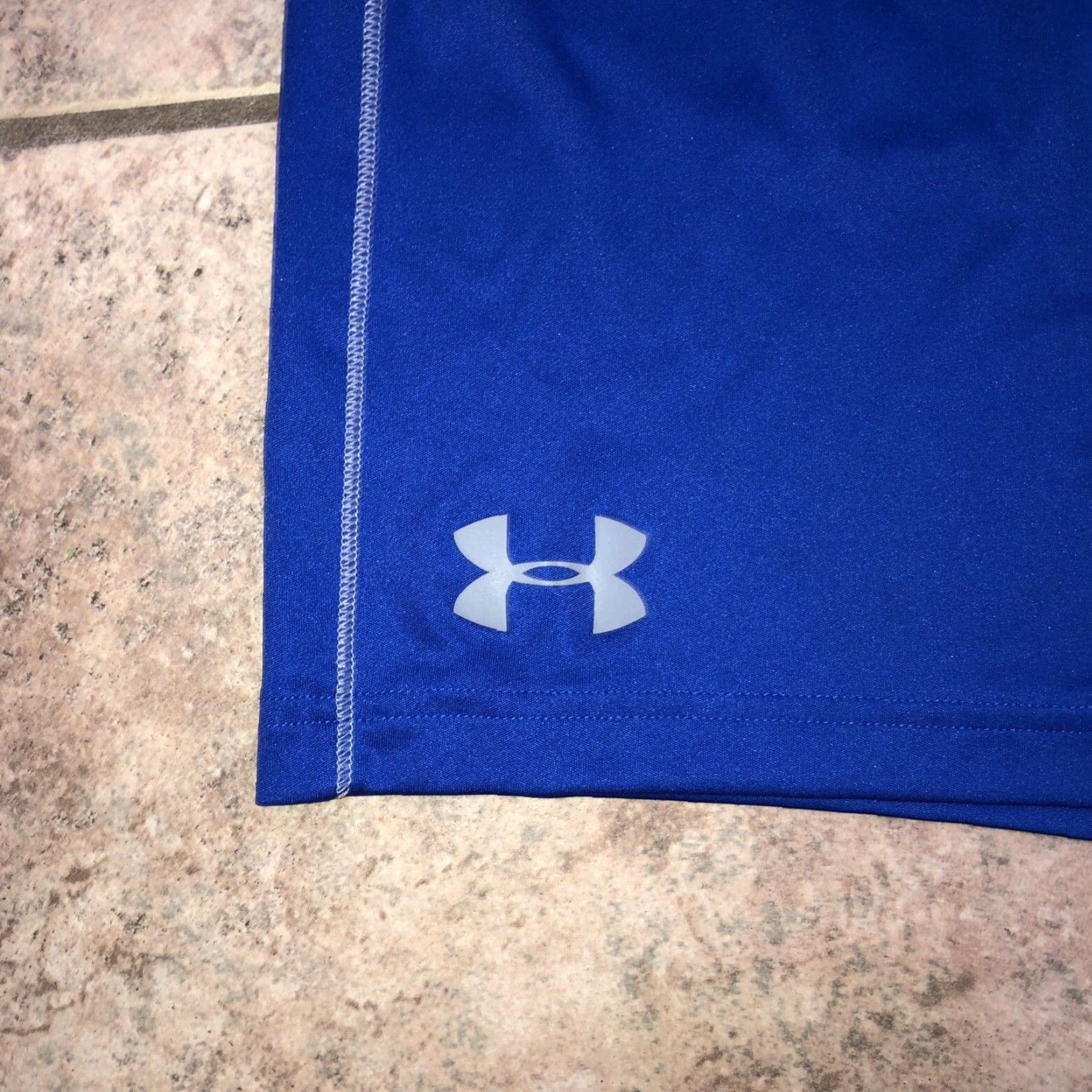 Under Armour Under Armour Athletic Shorts Men's XL Blue Basketball Gym Training Activewear Shorts XL Blue Under Armour Mens Athletic Shorts Size US 36 / EU 52 - 2 Thumbnail