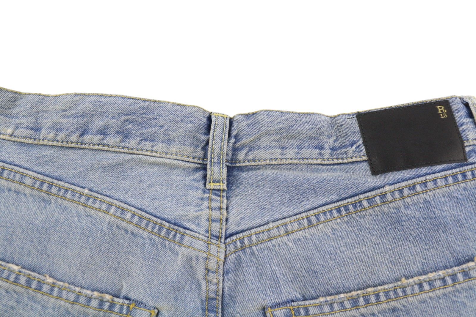 R13 WAYNE ARTICULATED KNEE 32 Merrin Blue PF25 Relaxed 86654 Size 32" / US 10 / IT 46 - 13 Thumbnail
