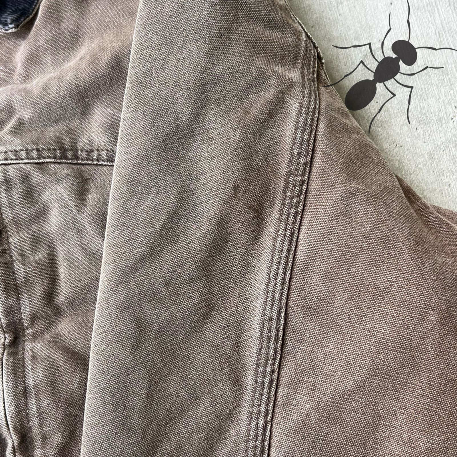 Carhartt × Vintage Carhartt J13 CHT brown santa fe work wear jacket Size US XL / EU 56 / 4 - 3 Thumbnail