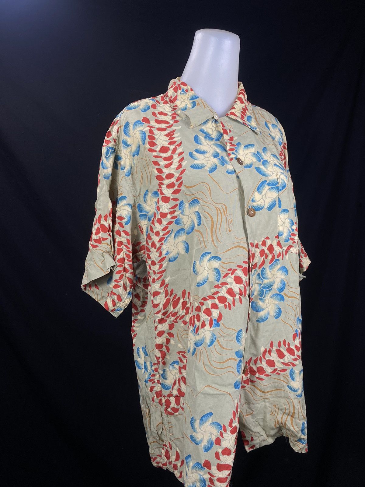 Sun Surf × Vintage Vintage Sun Surf Rayon Flower Hawaiian Shirt Size US M / EU 48-50 / 2 - 7 Thumbnail