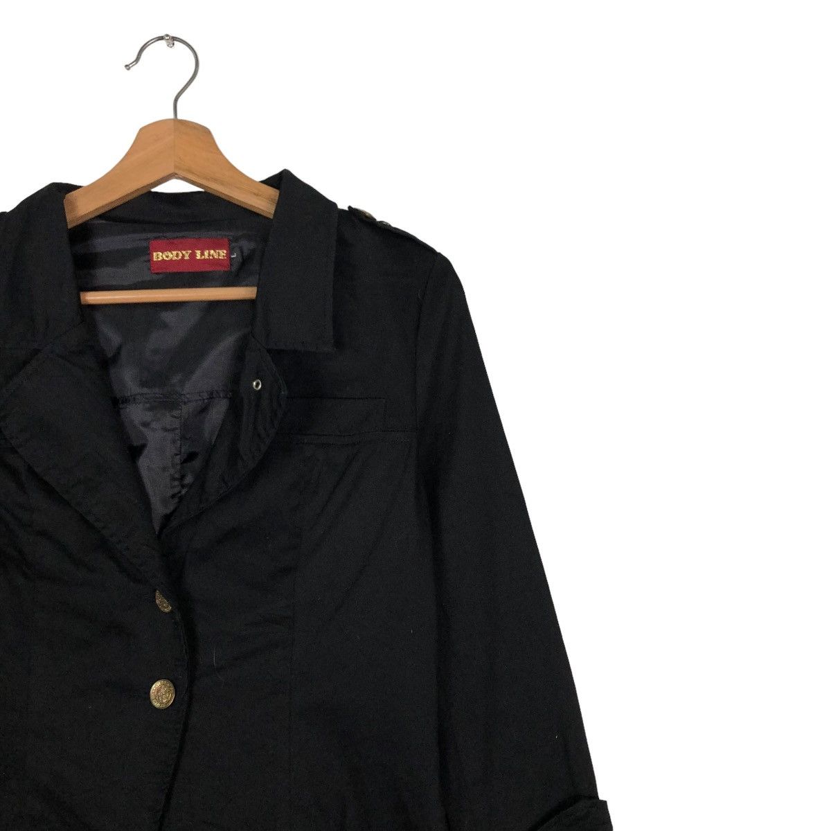Japanese Brand 🔥VINTAGE RARE BIKER JACKET PUNK DESIGN BODY LINE JAPAN Size US S / EU 44-46 / 1 - 9 Thumbnail