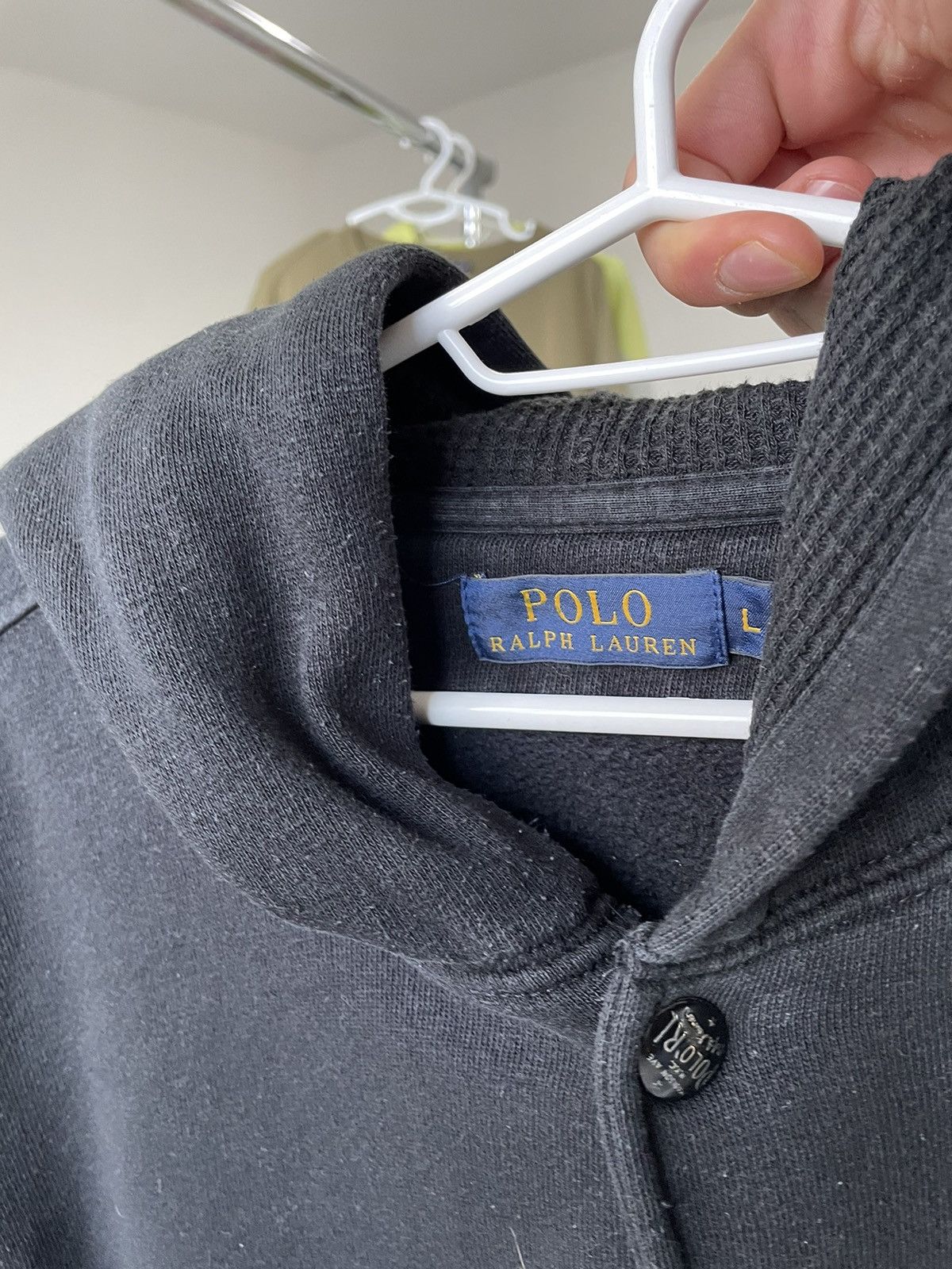 Polo Ralph Lauren × Vintage Vintage Polo Ralph Lauren hoodie jacket Size US L / EU 52-54 / 3 - 3 Thumbnail