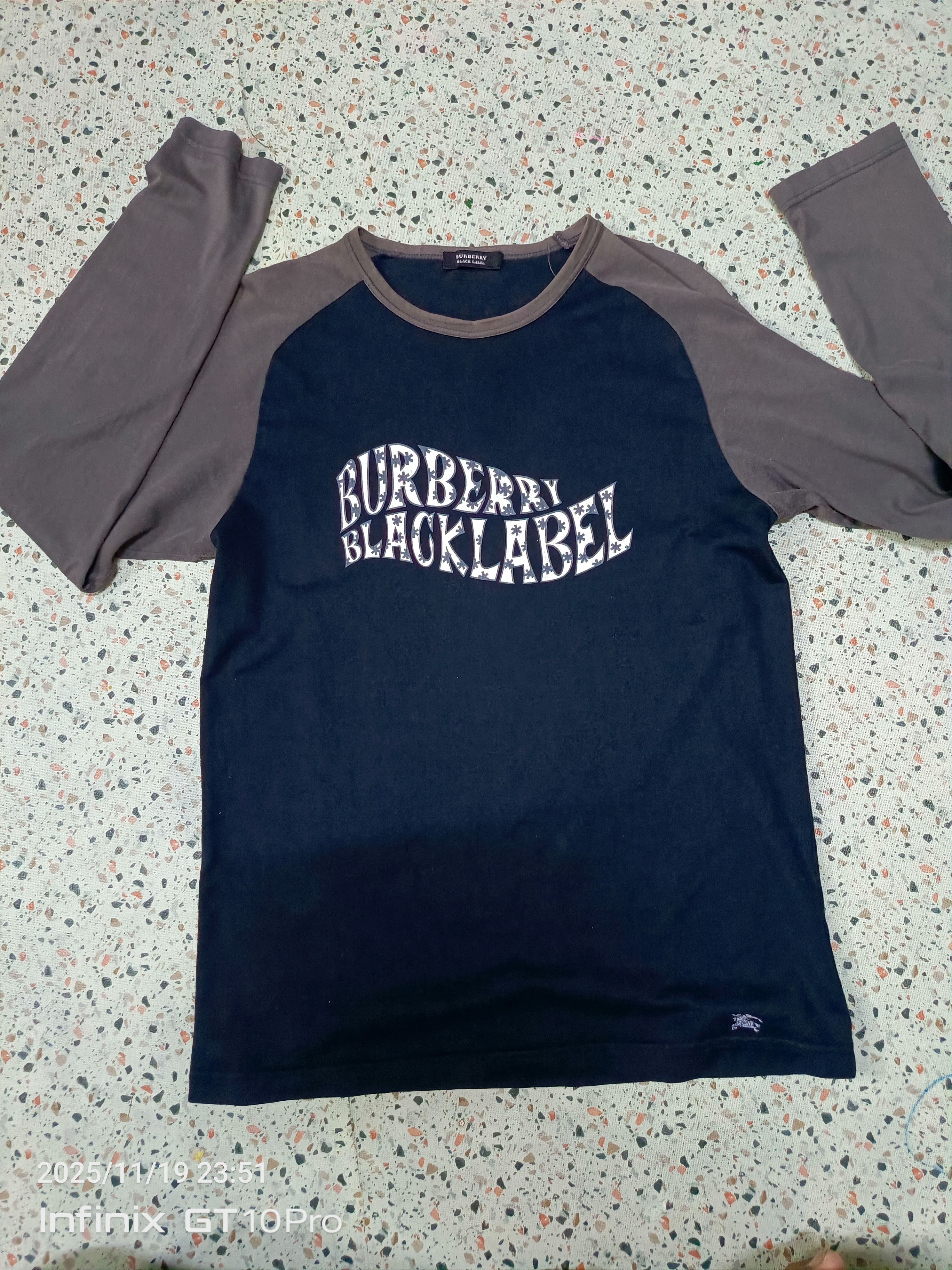 Burberry BlackLabel Long Sleeve T-Shirt