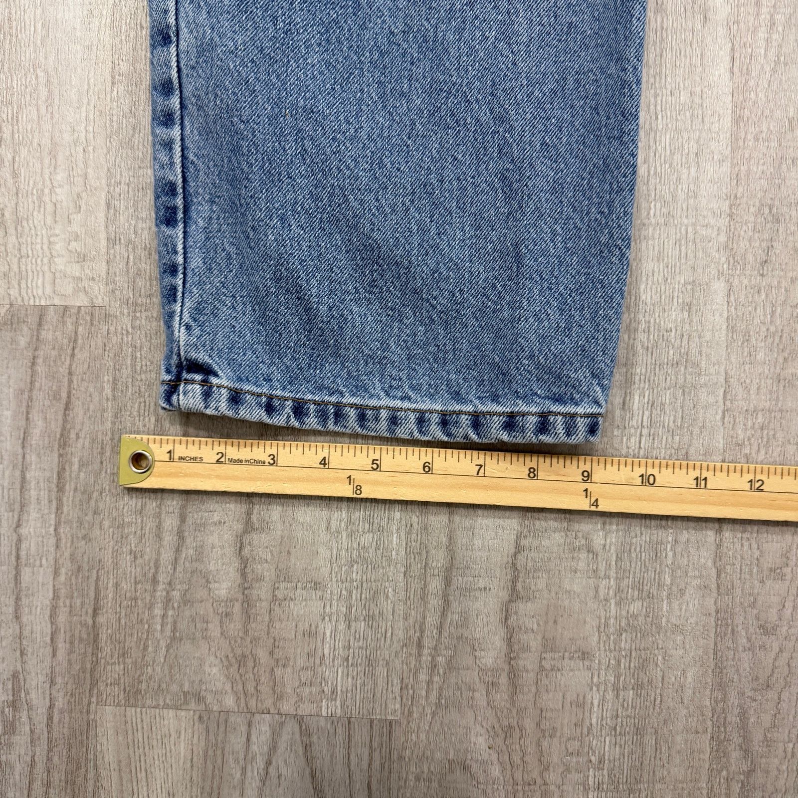 Tommy Hilfiger Vintage Tommy Hilfiger Jeans Men's 36x30 Blue Embroidered Size US 36 / EU 52 - 11 Thumbnail