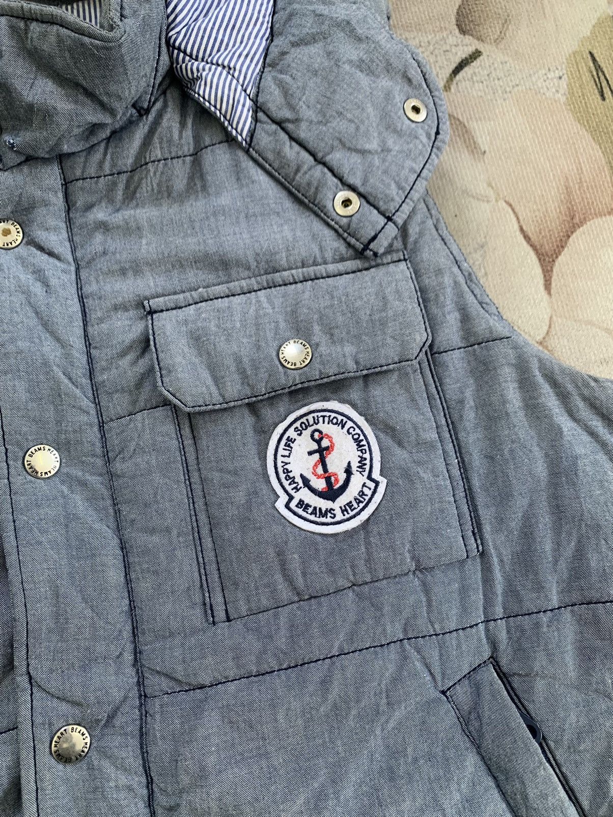 Beams Plus Beams Heart Vest Hooded Size US M / EU 48-50 / 2 - 3 Thumbnail