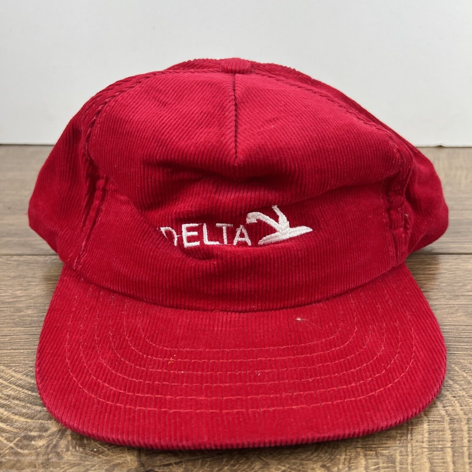 Delta Delta Hat Delta Cap Red Hat Adjustable Adult Size Hat Red Ca Size ONE SIZE - 6 Thumbnail