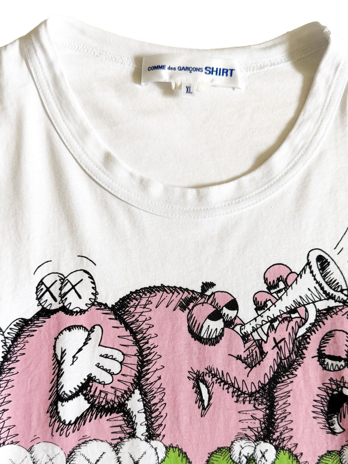 Comme des Garcons Comme des Garcons x KAWS Shirt Size US XL / EU 56 / 4 - 3 Thumbnail