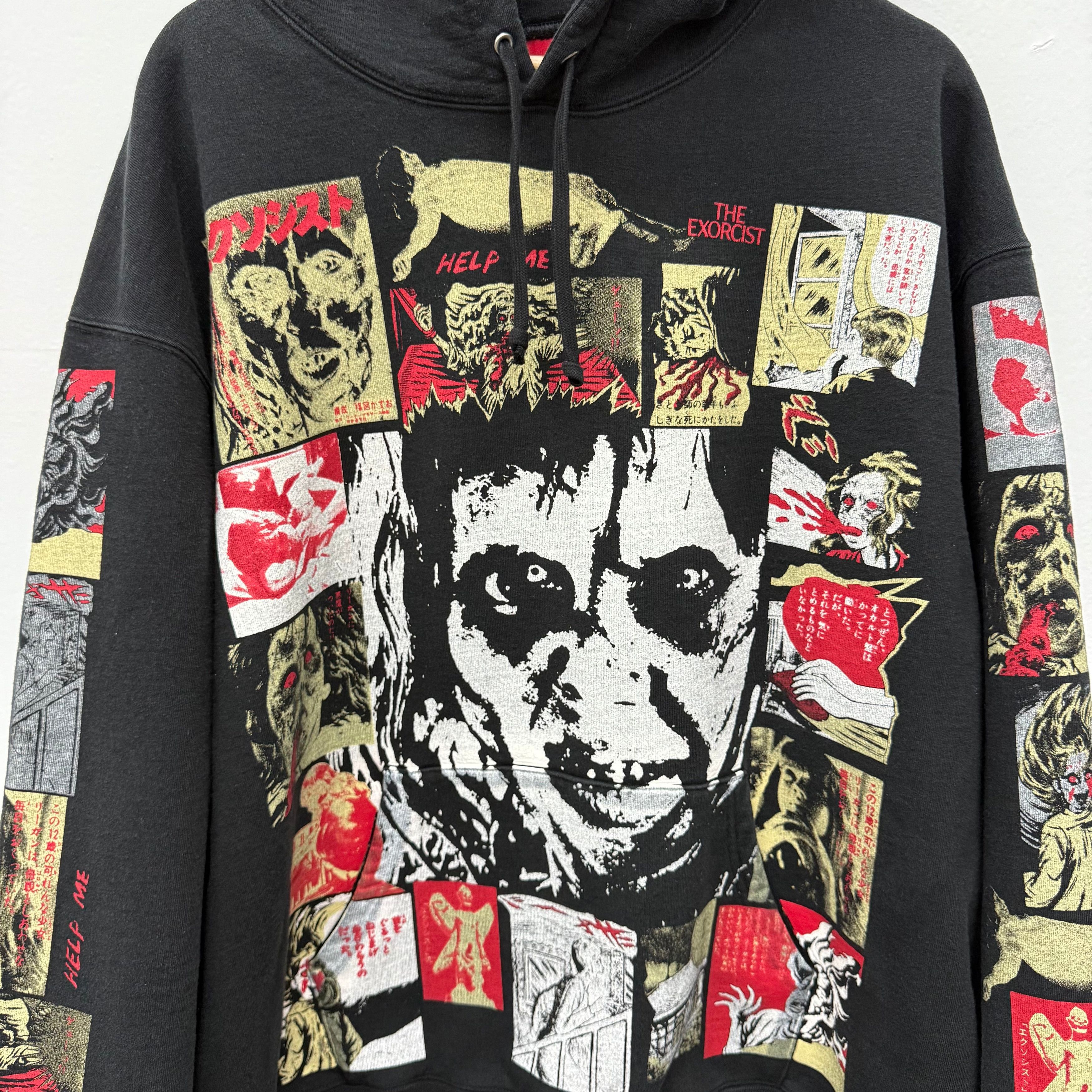 Supreme Supreme Exorcist Hoodie - Size XL Black Print Size US XL / EU 56 / 4 - 2 Thumbnail